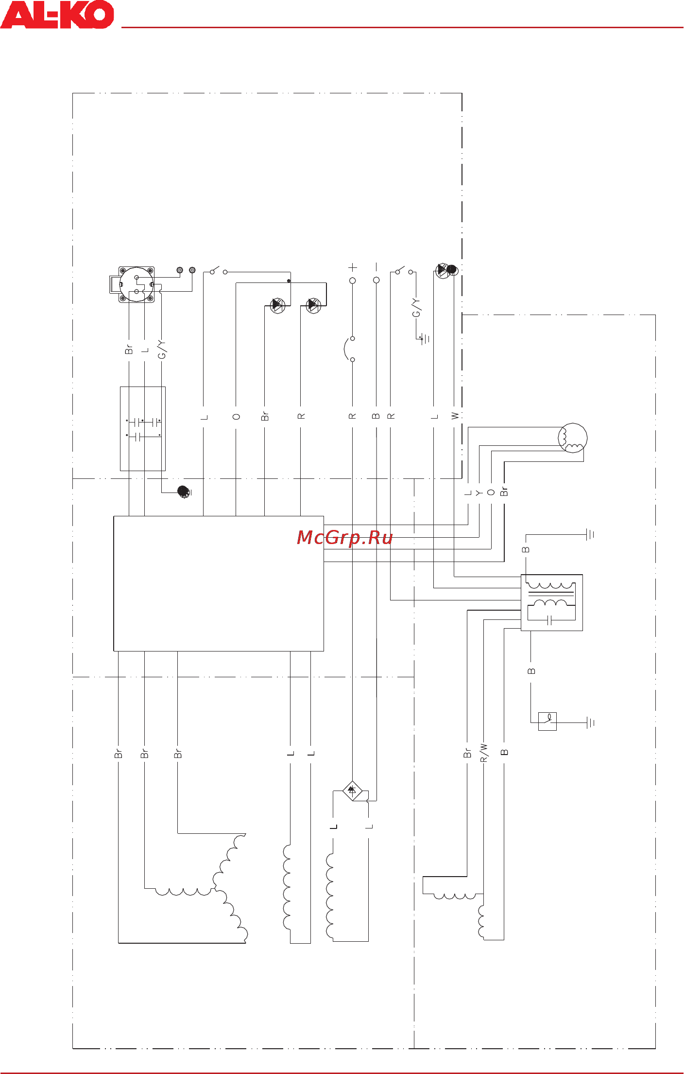 Al-Ko 2000i [180/188] Stromlaufplan 2 230v 2000i