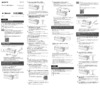Sony SRS-X3/BС Инструкция по эксплуатации
