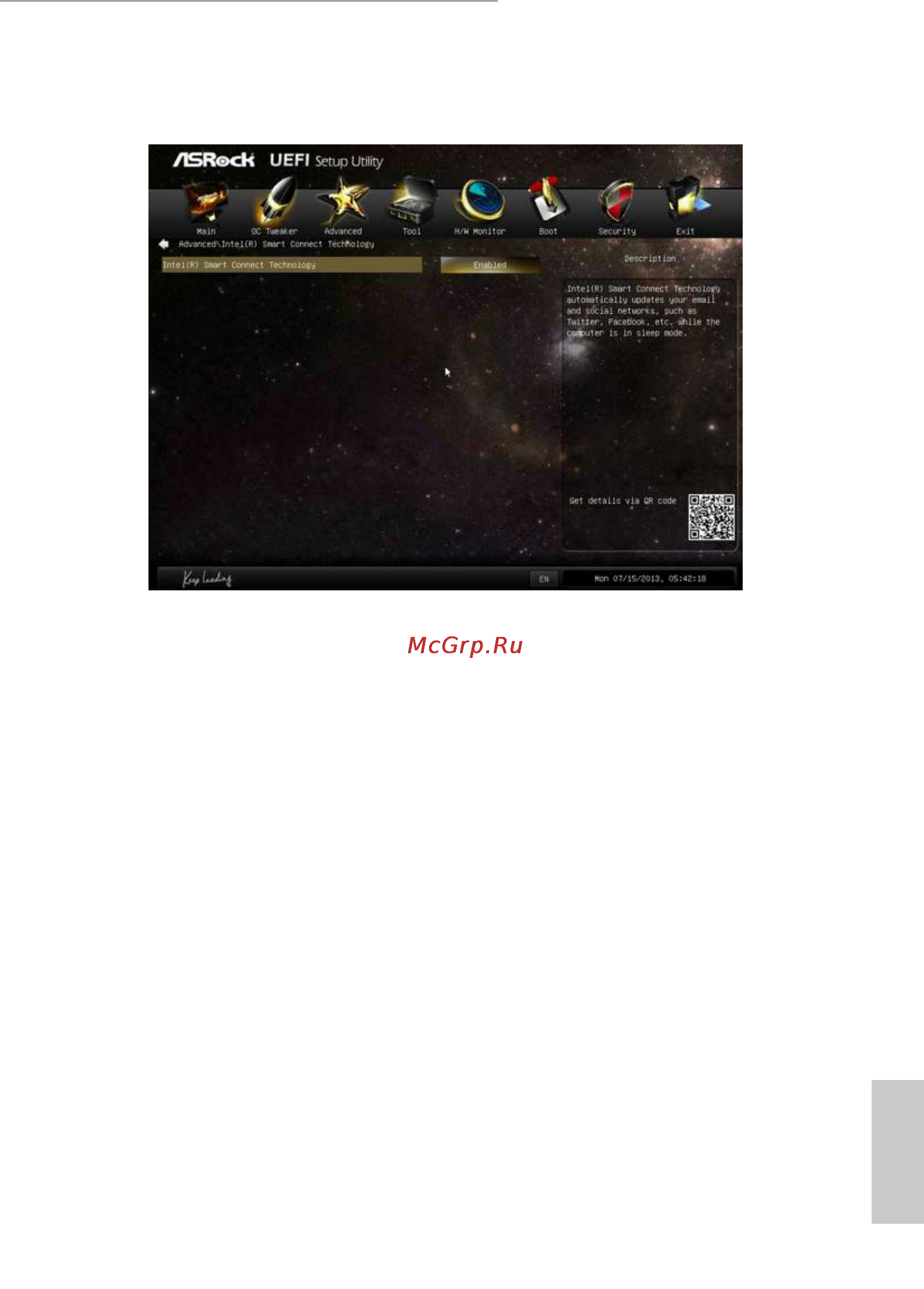 ASRock h81m-vg4 [63/78] Intel smart connect technology