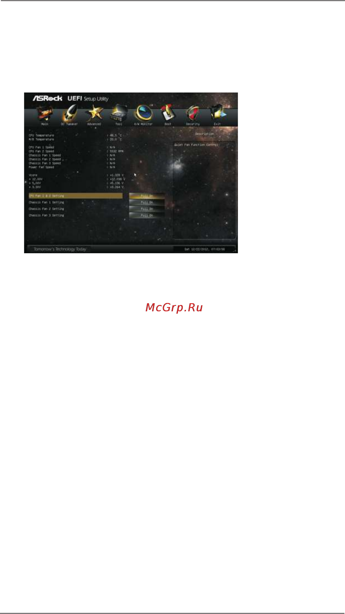 ASRock 990fx extreme9 [72/78] Hardware health event monitoring screen