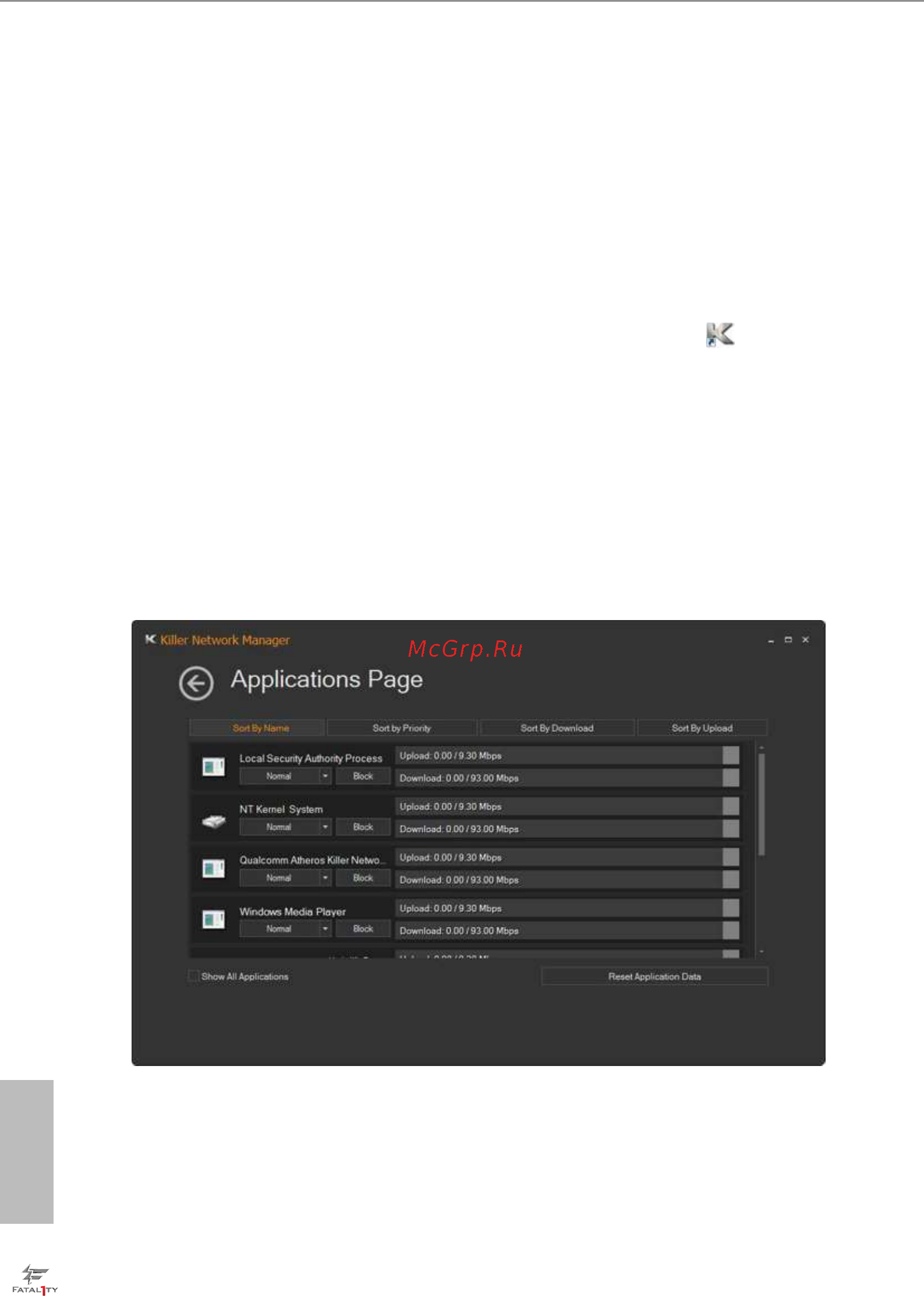 ASRock fatal1ty z97 killer [46/109] Killer network manager