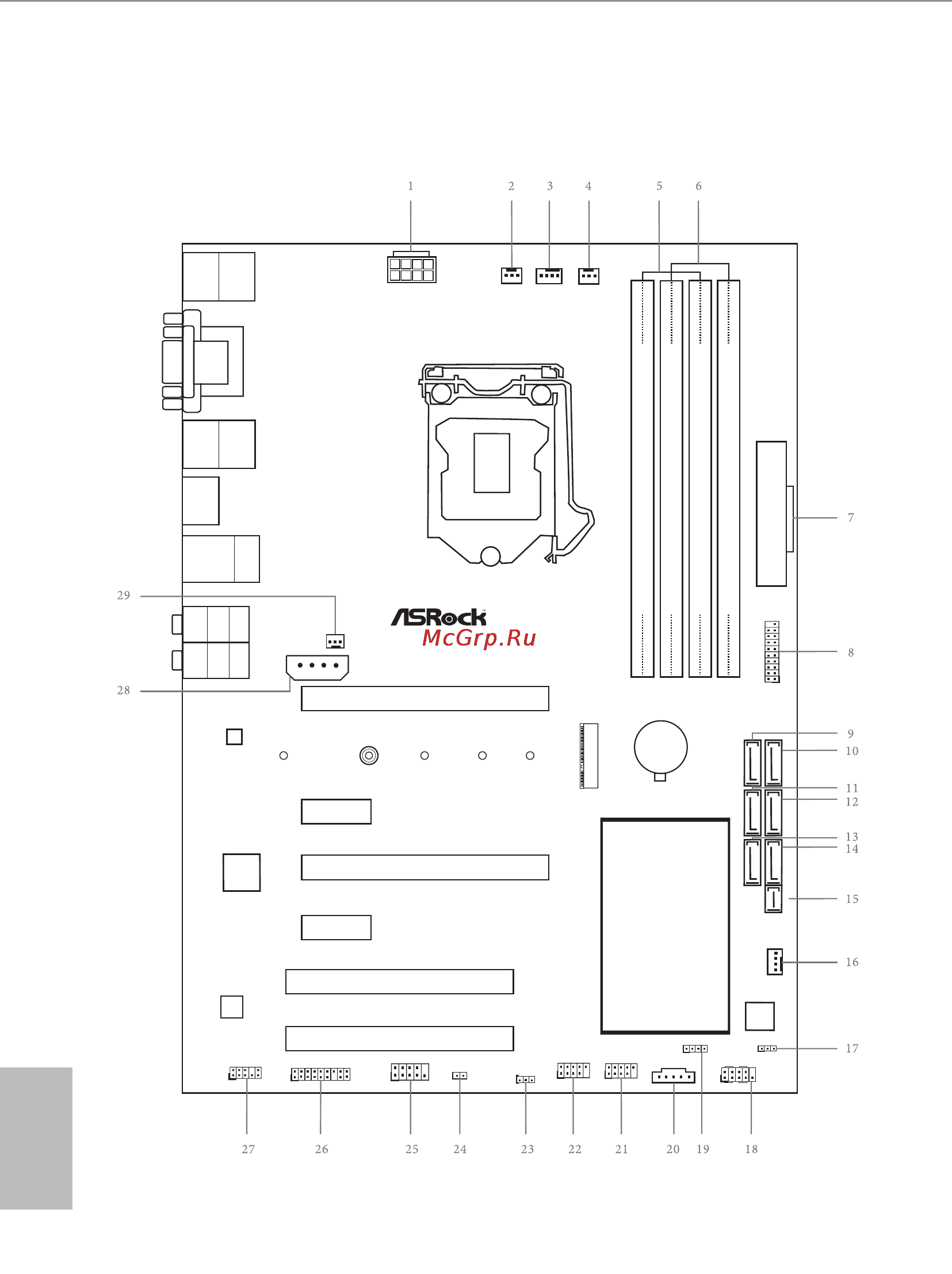 ASRock z97 pro4 [12/99] Pci express 3 front usb 3