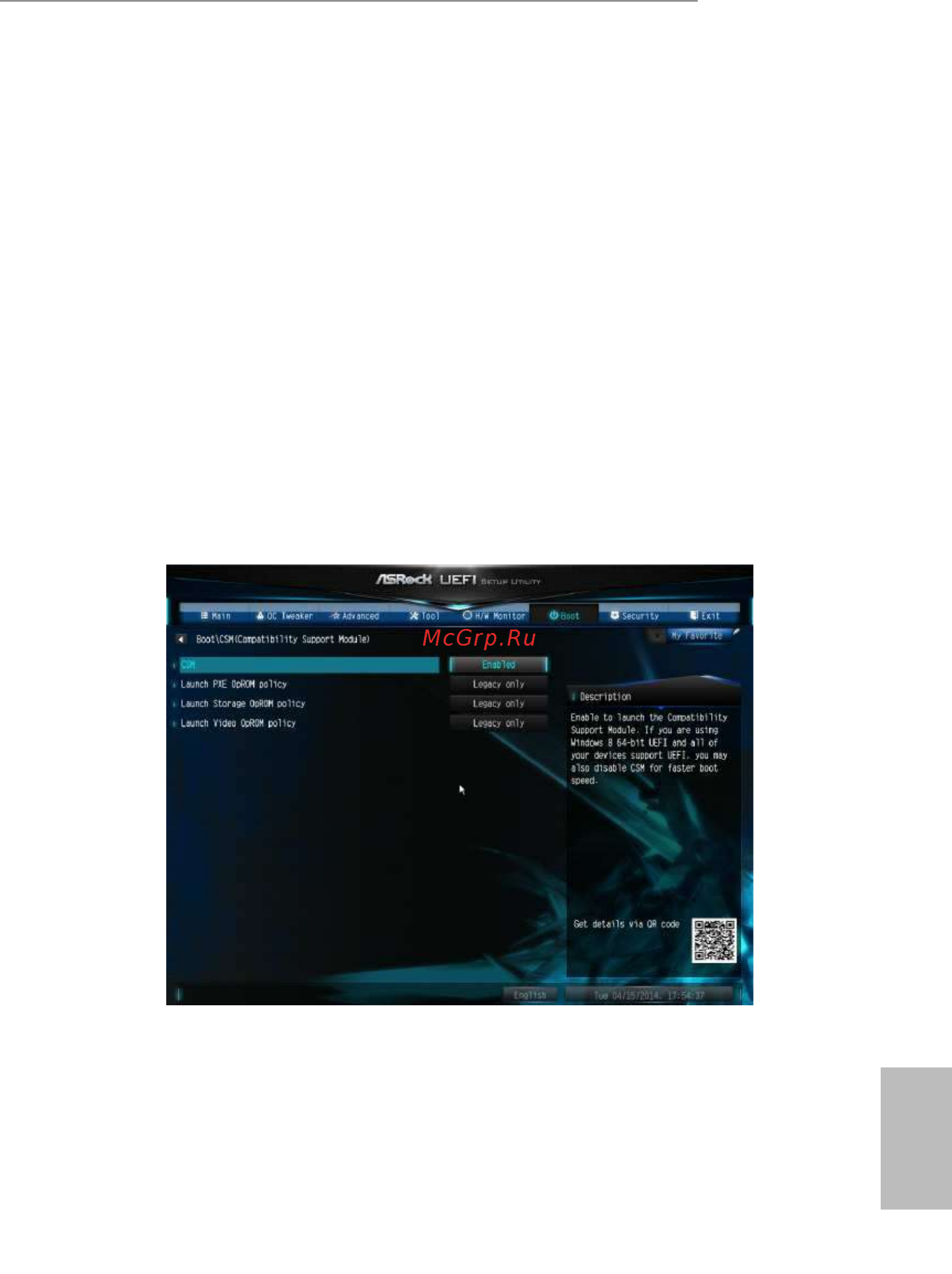 ASRock z97 pro4 [95/99] Addon rom display
