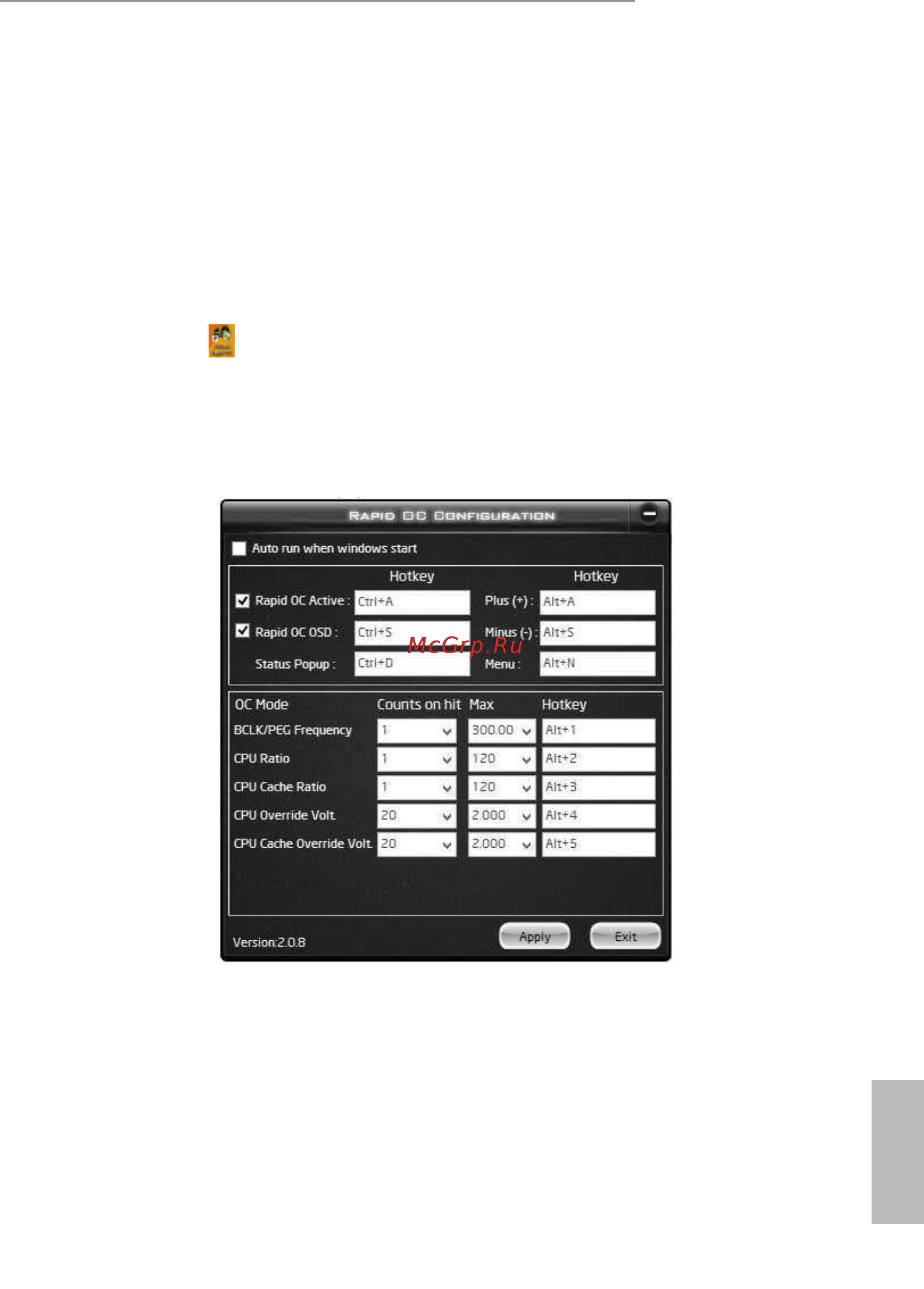 ASRock z97m oc formula [69/110] Rapid oc
