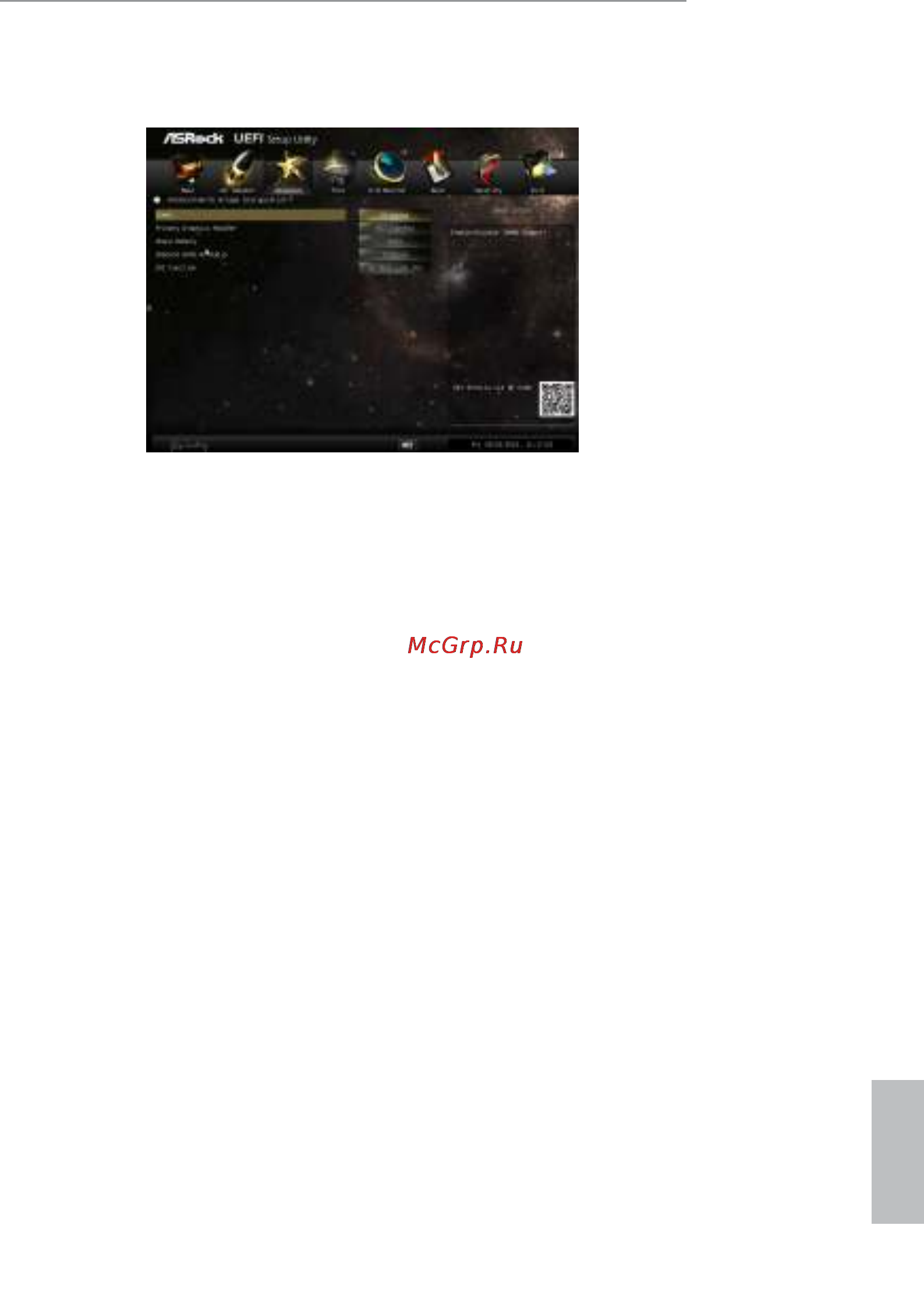 ASRock fm2a68m-dg3+ [49/65] North bridge coniguration