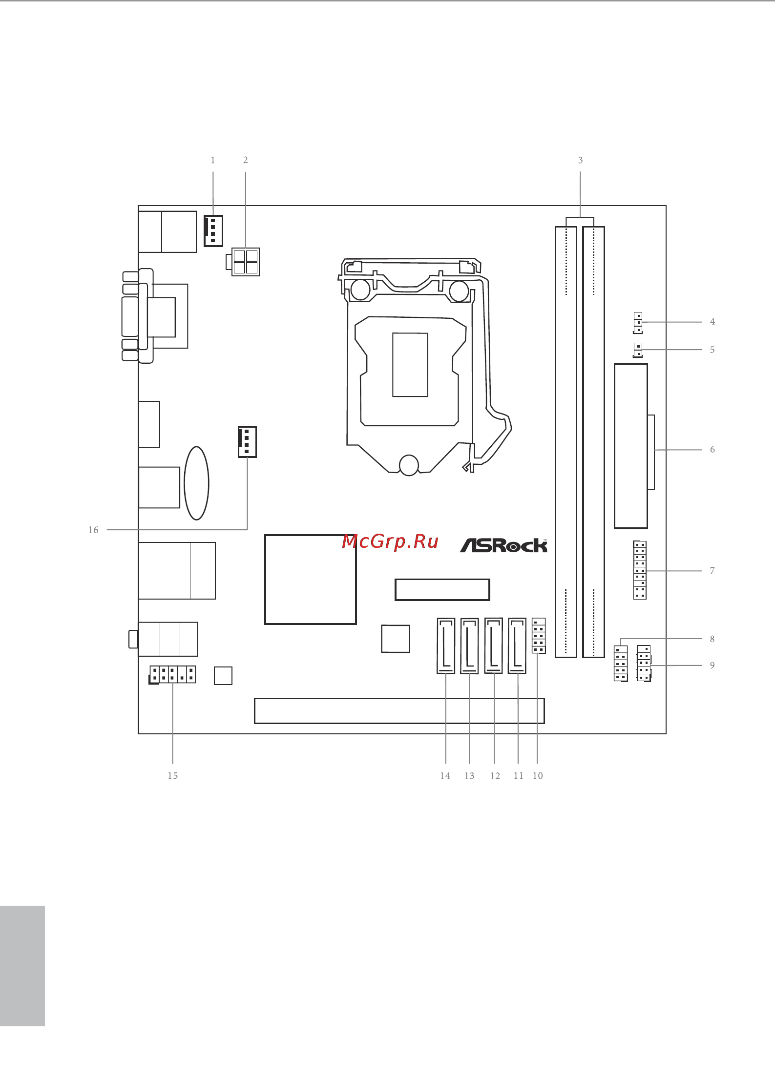 ASRock h81m-itx/wifi [10/85] Ddr3_a1 64 bit 240 pin module