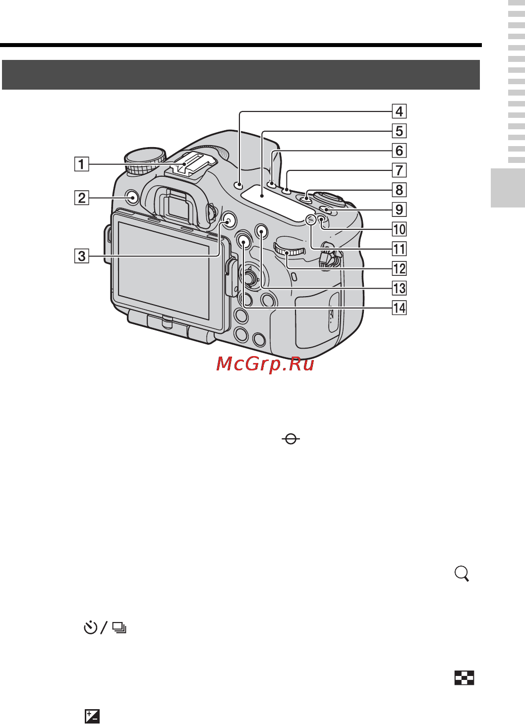 Sony Alpha SLT-A77 Kit 18-135 Black [21/546] Верхняя сторона