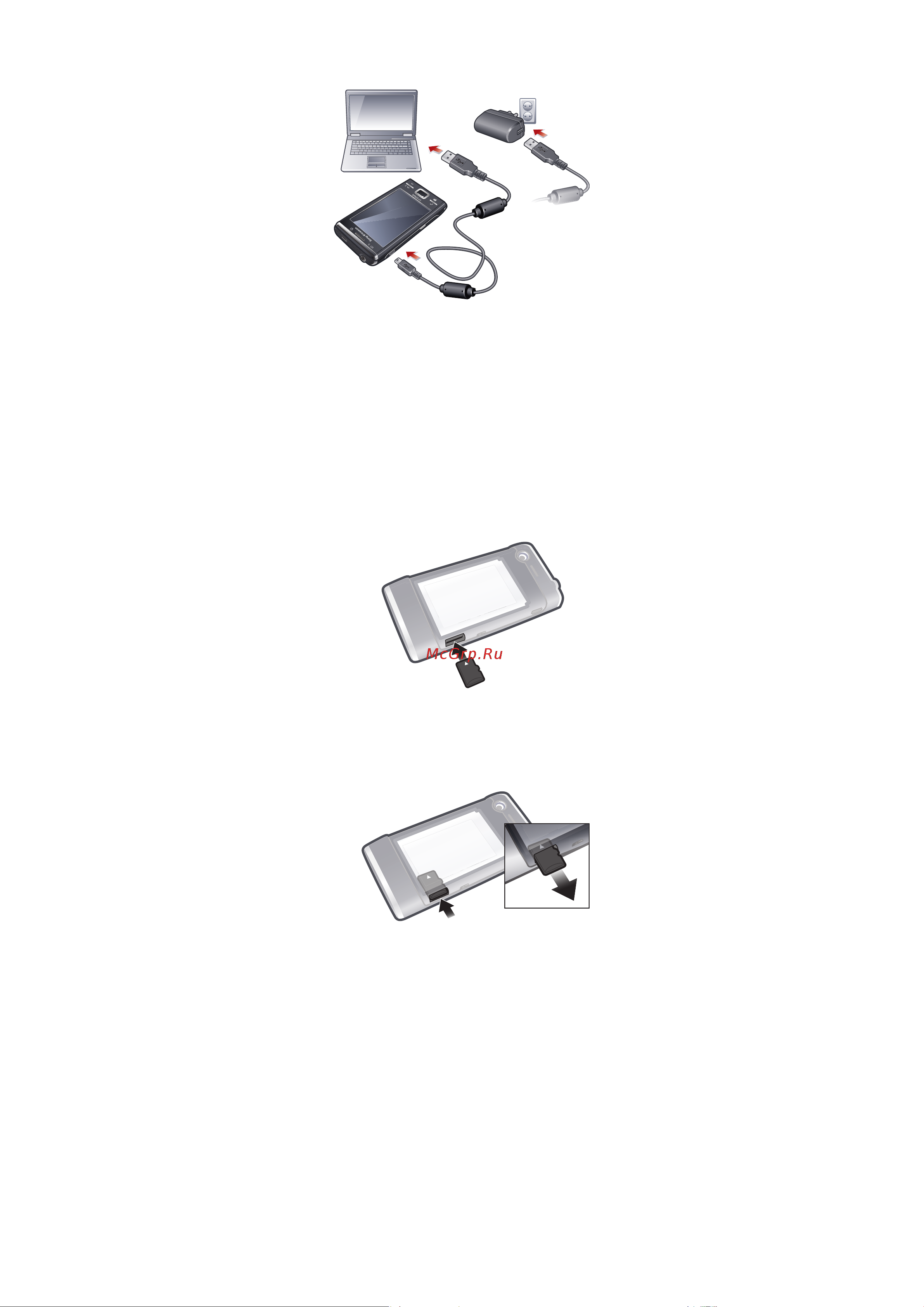 SonyEricsson XPERIA X2 [7/89] Карта памяти