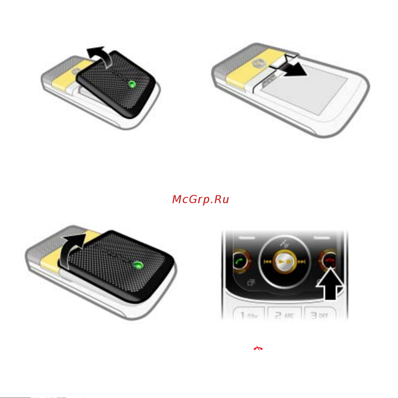 SonyEricsson W760 red [10/104] Включение телефона