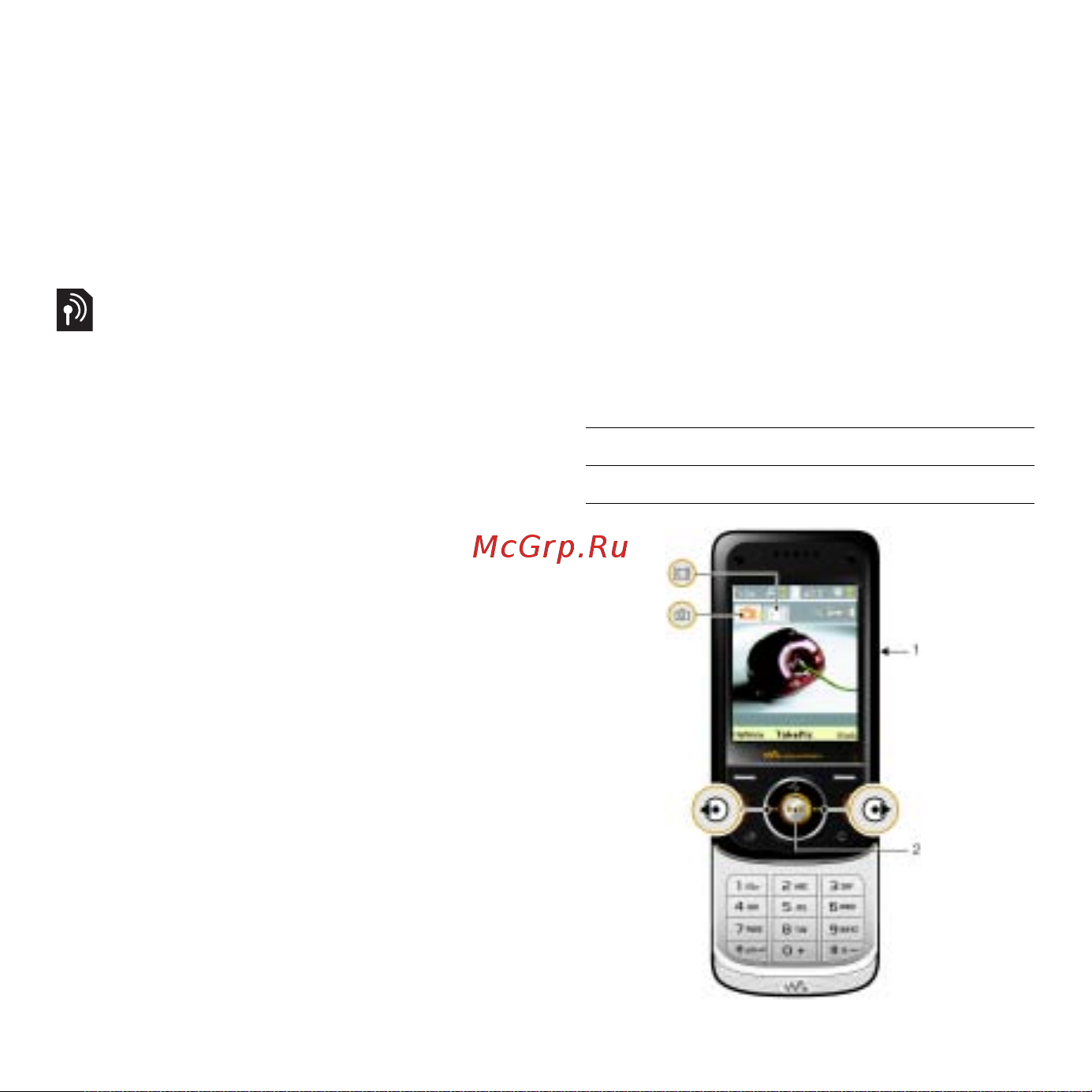 SonyEricsson W760i [49/104] Информация оператора и базовой станции
