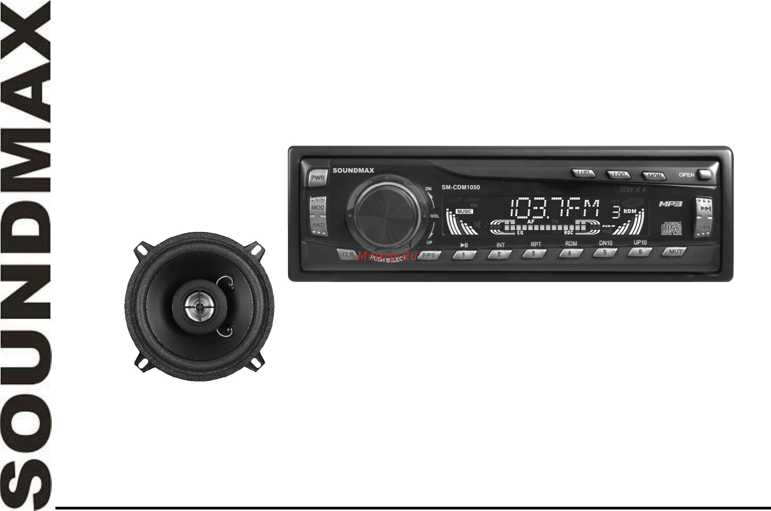 Soundmax SM-CDM1050/G Инструкция по эксплуатации онлайн