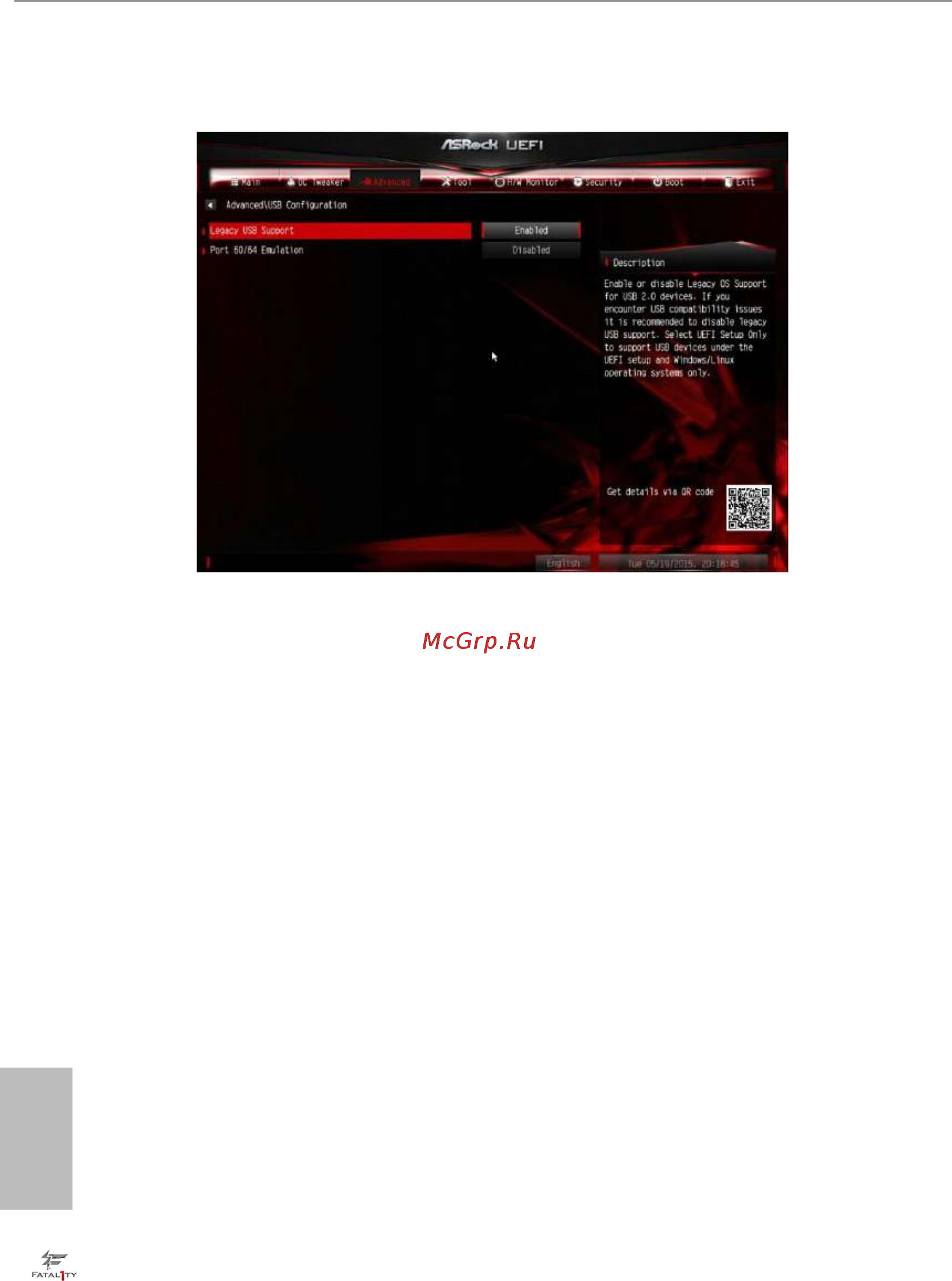 ASRock fatal1ty z170 gaming k6+ [100/113] Usb configuration