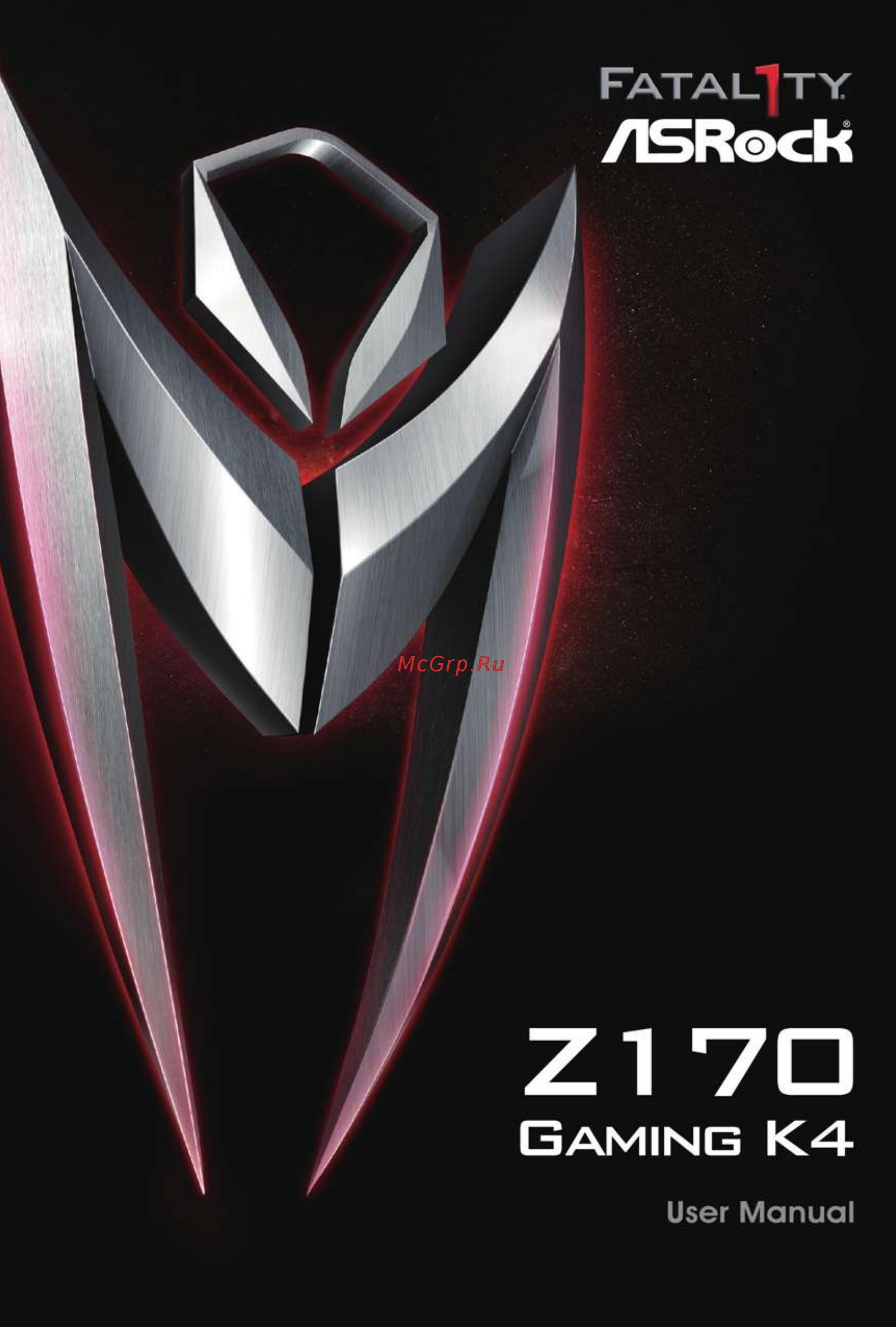 ASRock fatal1ty z170 gaming k4 Инструкция по эксплуатации онлайн