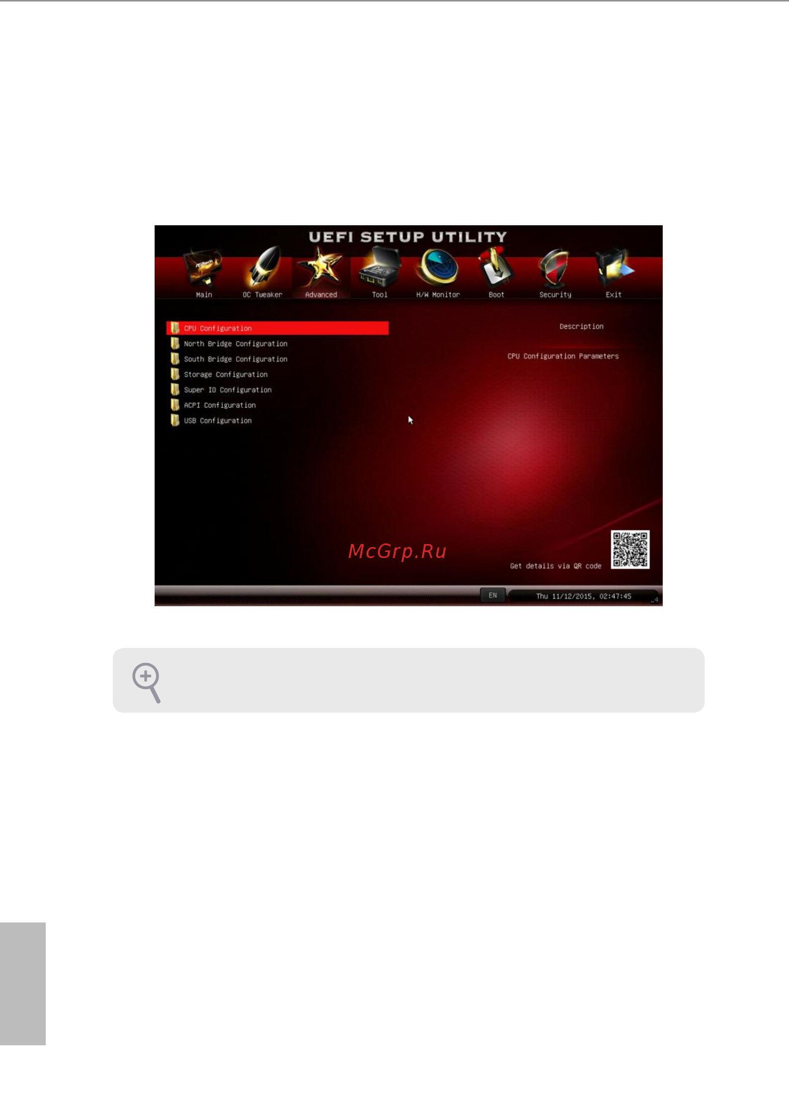 ASRock 970a-g/3.1 [51/71] Advanced screen