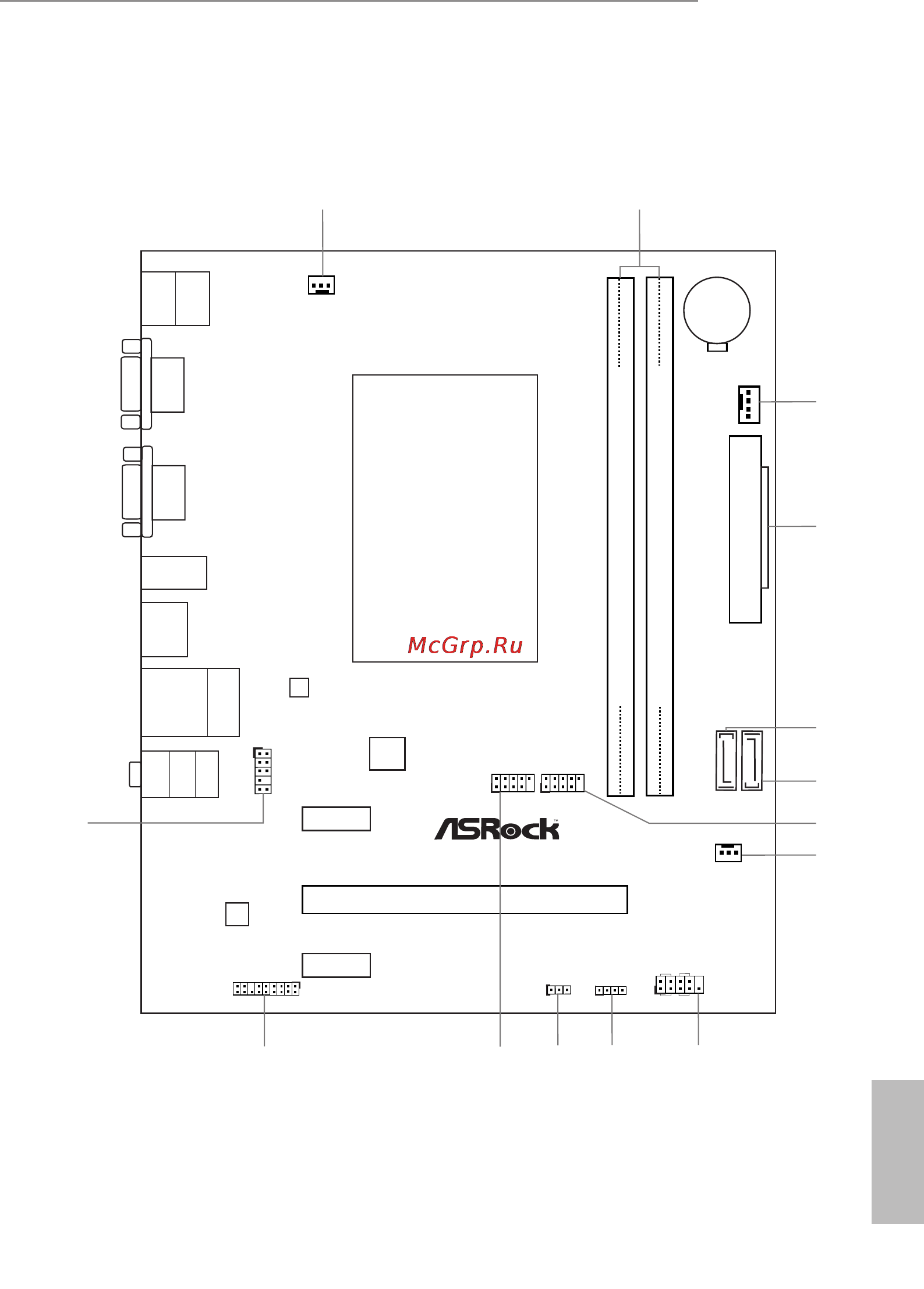 ASRock qc5000m [10/54] Ddr3_a1 64 bit 240 pin module