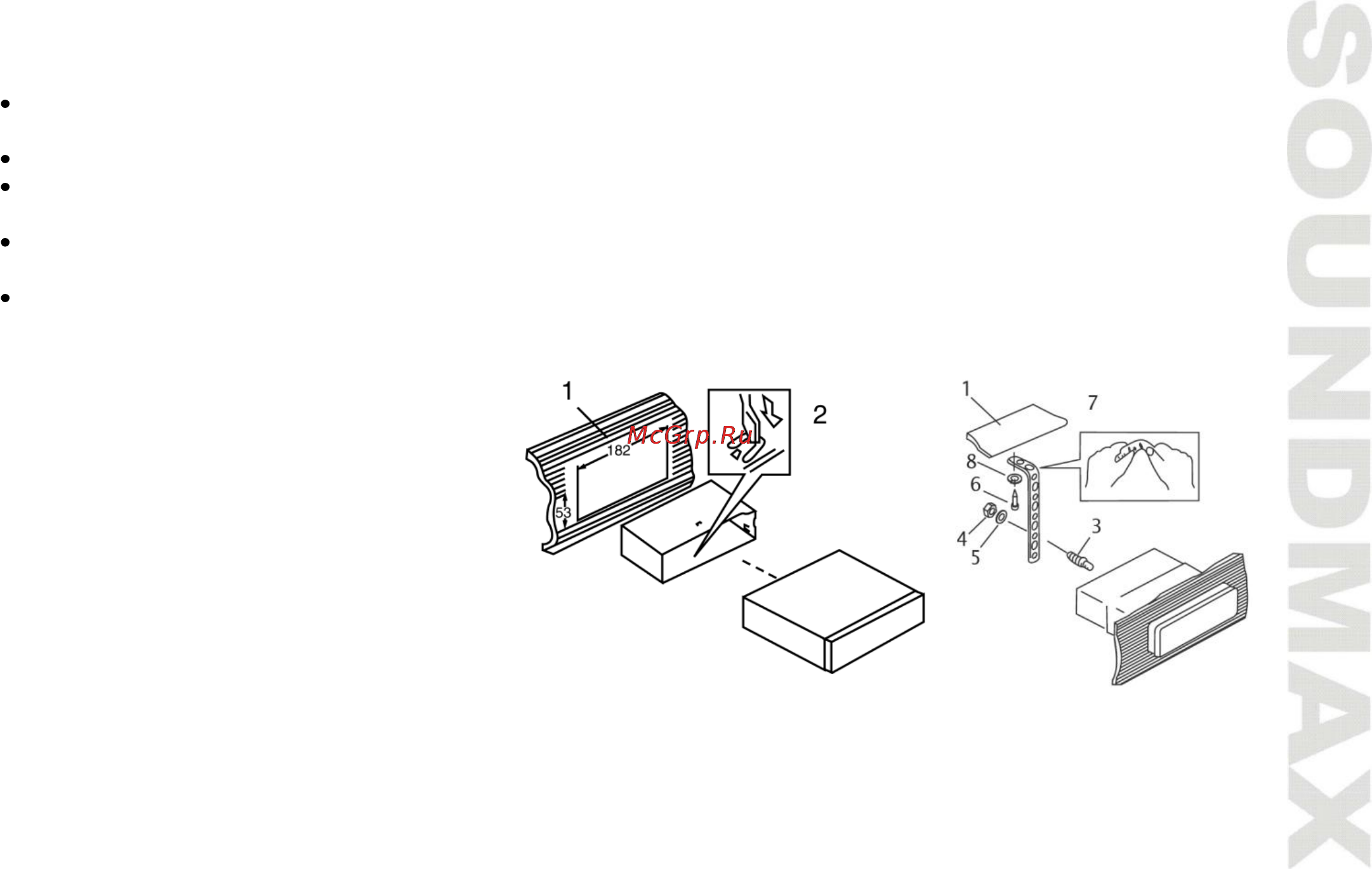 Soundmax SM-CCR3046F [5/32] Installation connection