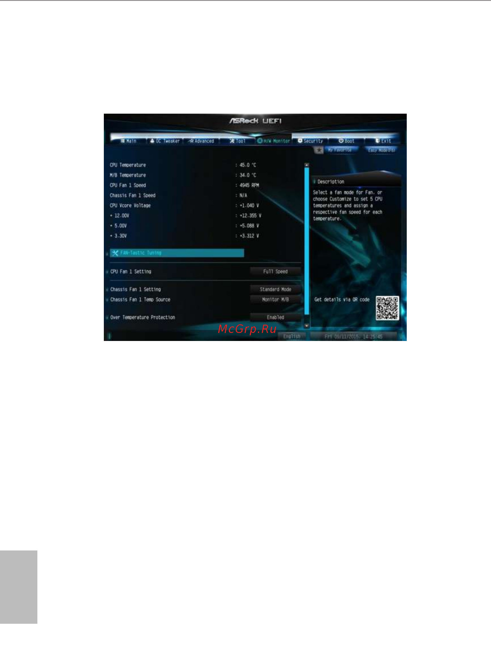 ASRock h110m-hds [63/70] Hardware health event monitoring screen