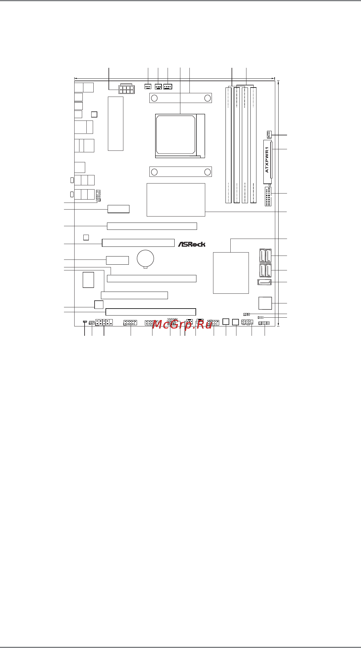 ASRock 970 EXTREME4 [12/68] Motherboard layout