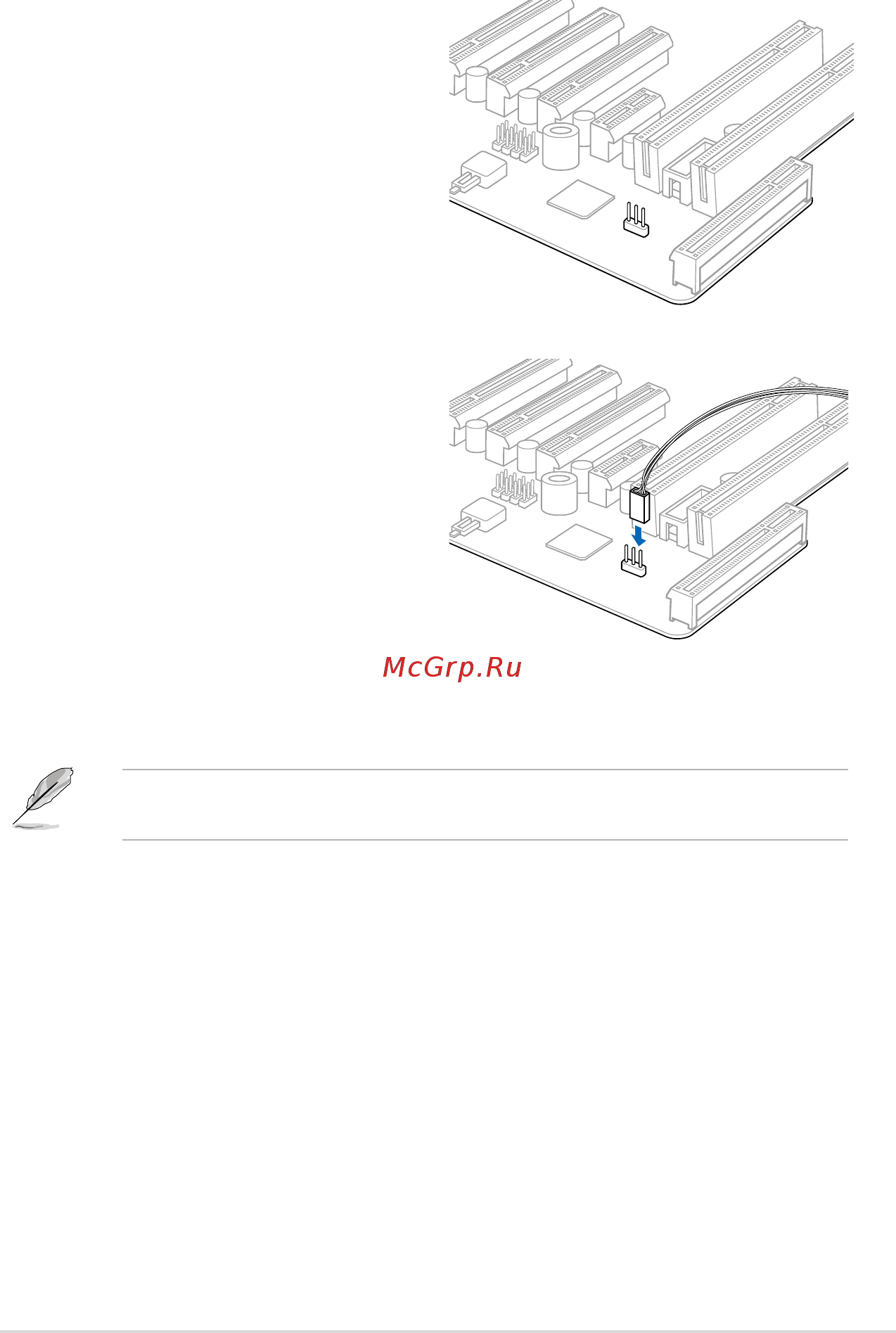 Asus p9d-m [41/156] Connecting the thermal sensor cable