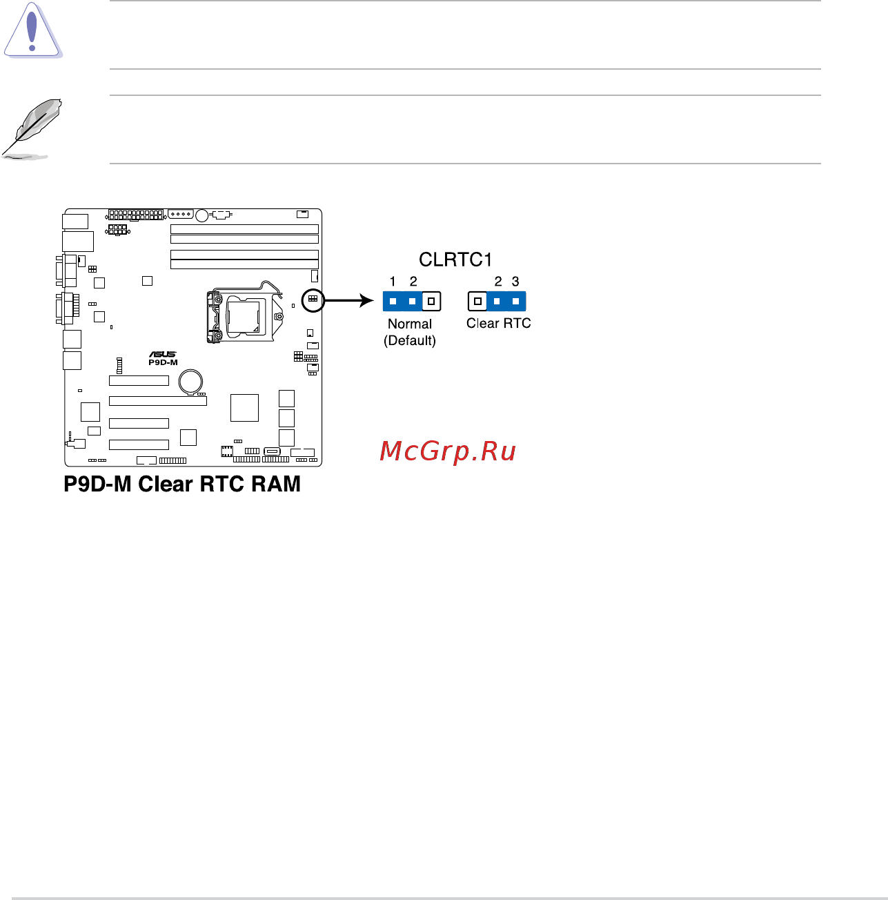 Asus p9d-m [46/156] Jumpers