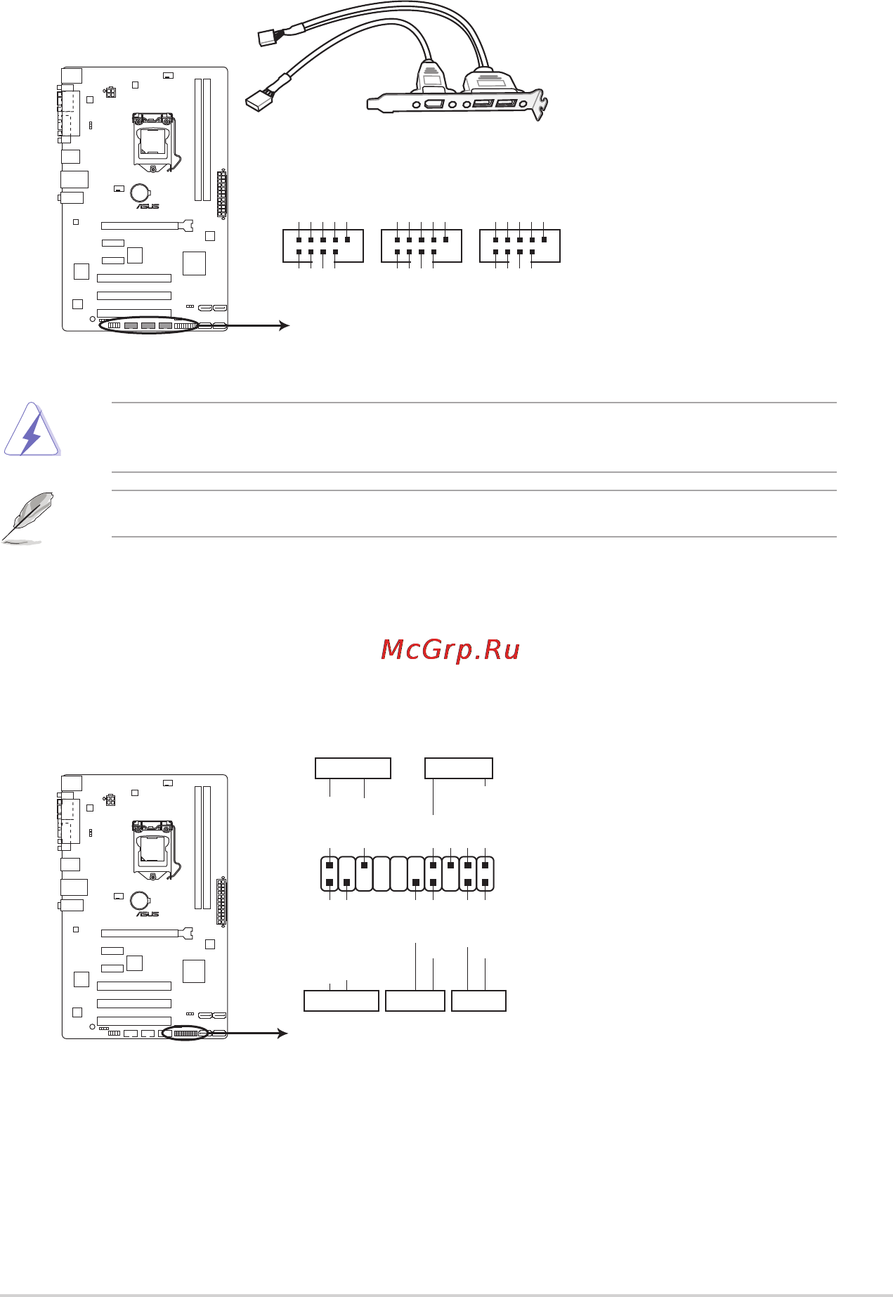 Asus h81-plus [25/74] H81 plus system panel connector