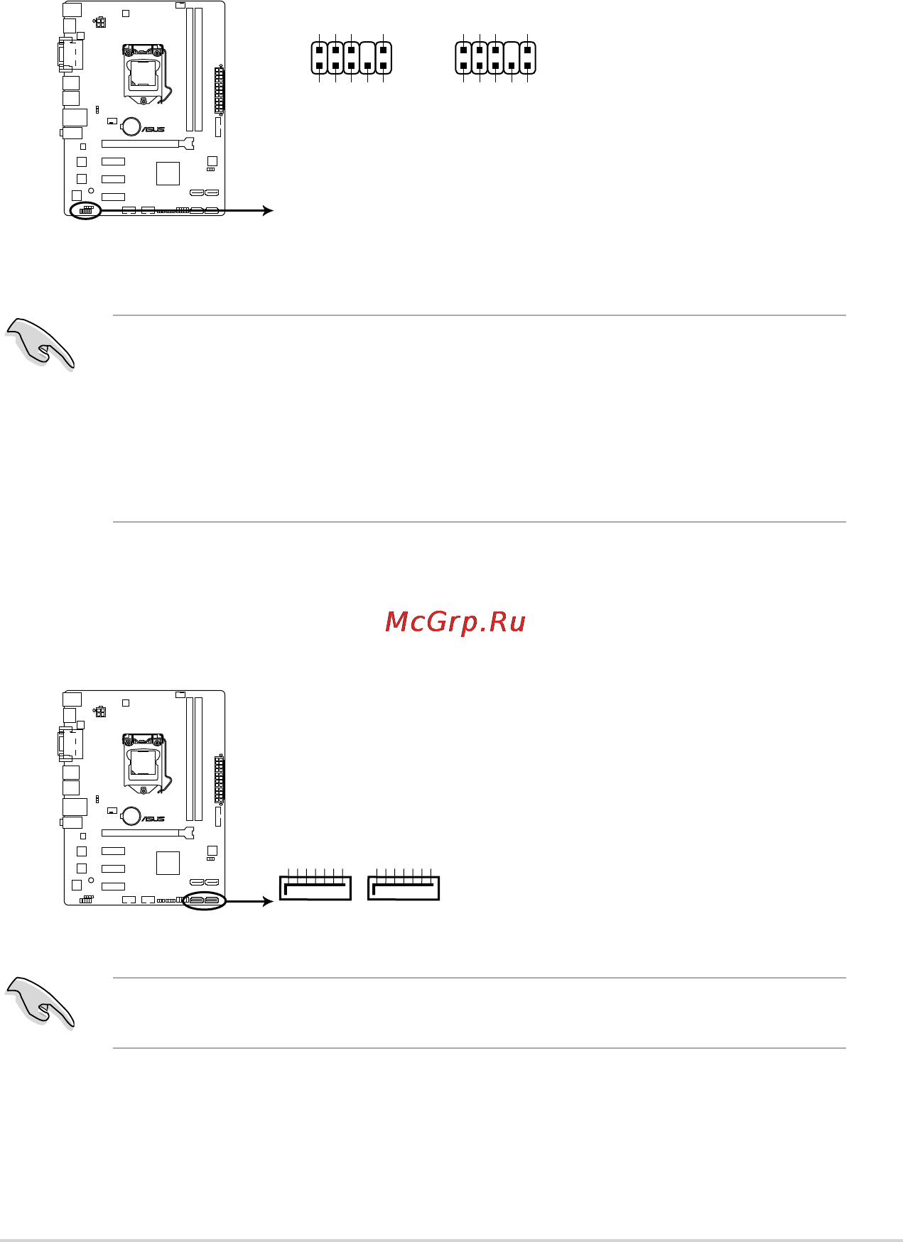 Asus h81m-plus [23/74] H81m plus front panel audio connector
