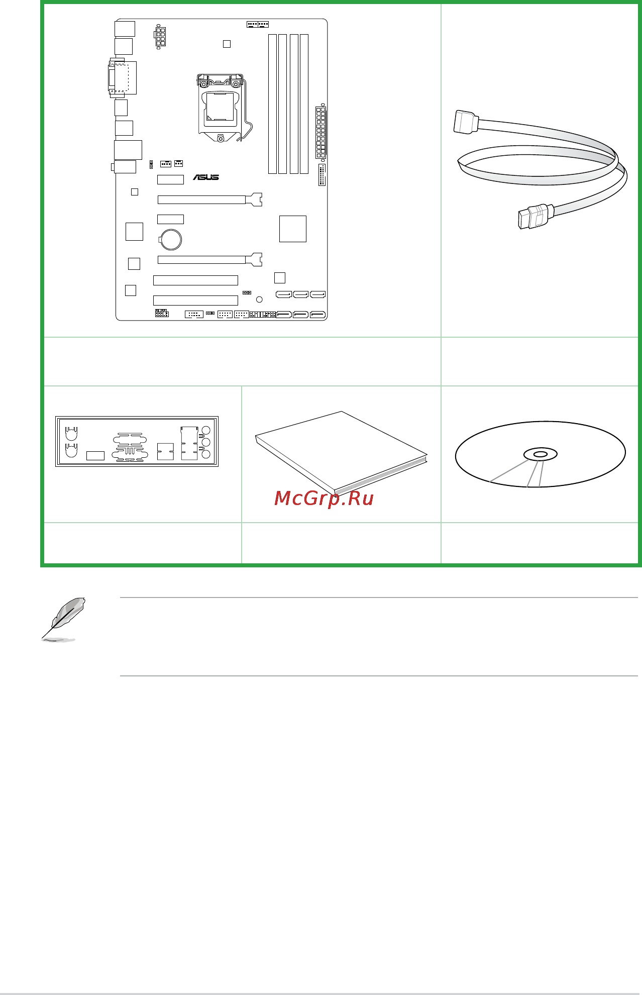 Asus z77-a [12/92] Package contents