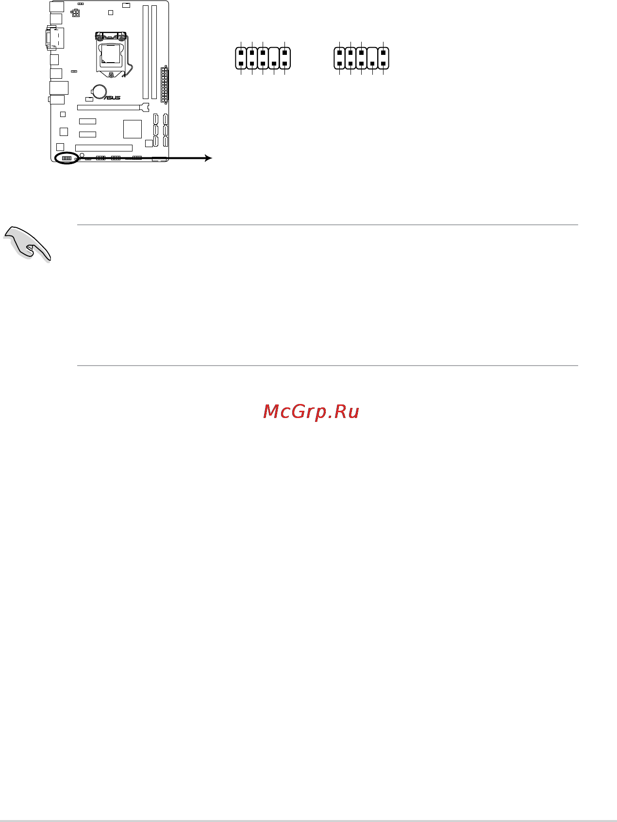 Asus b75m-a [37/86] Internal connectors