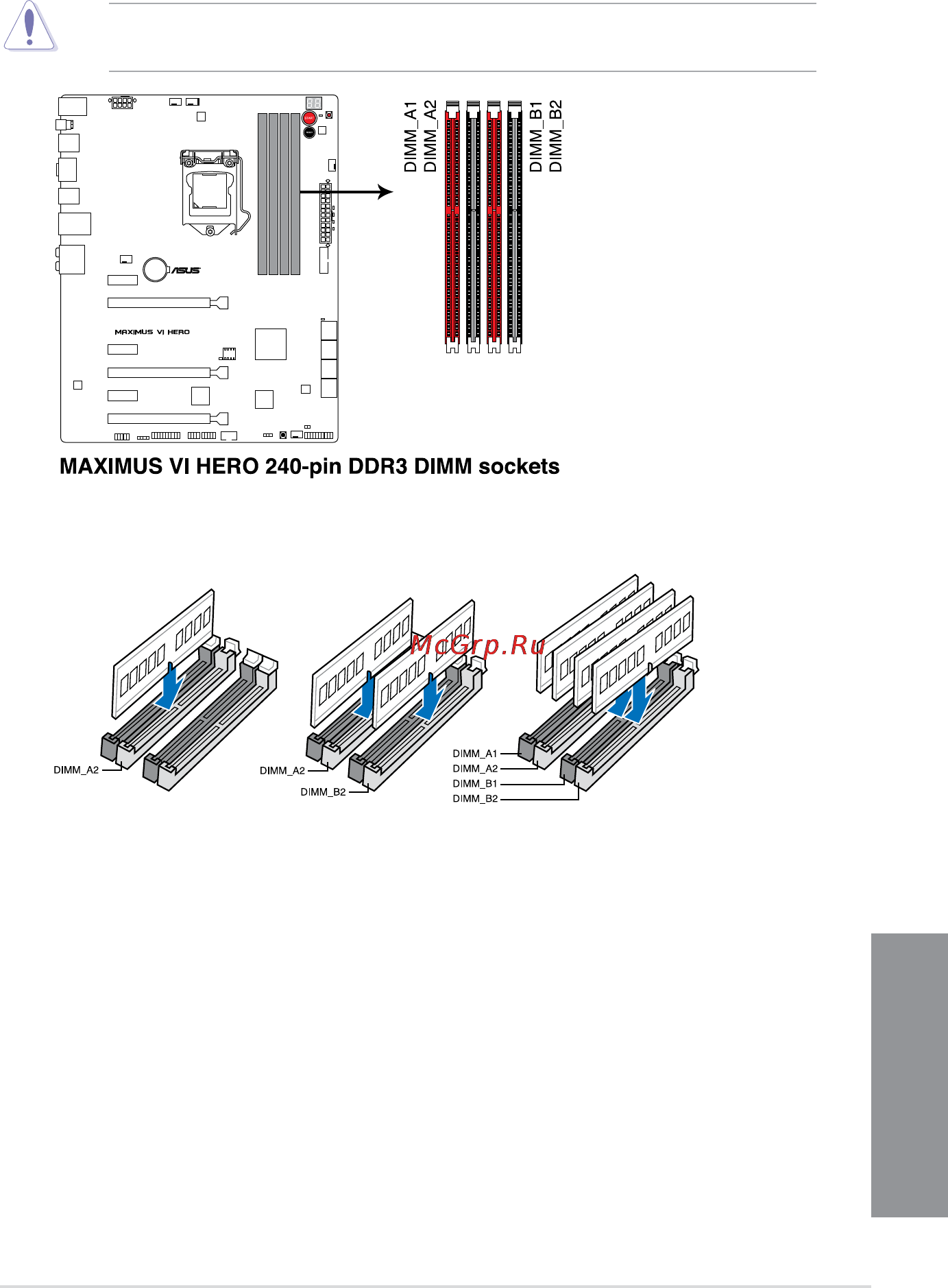 Asus rog maximus vi hero [23/176] System memory