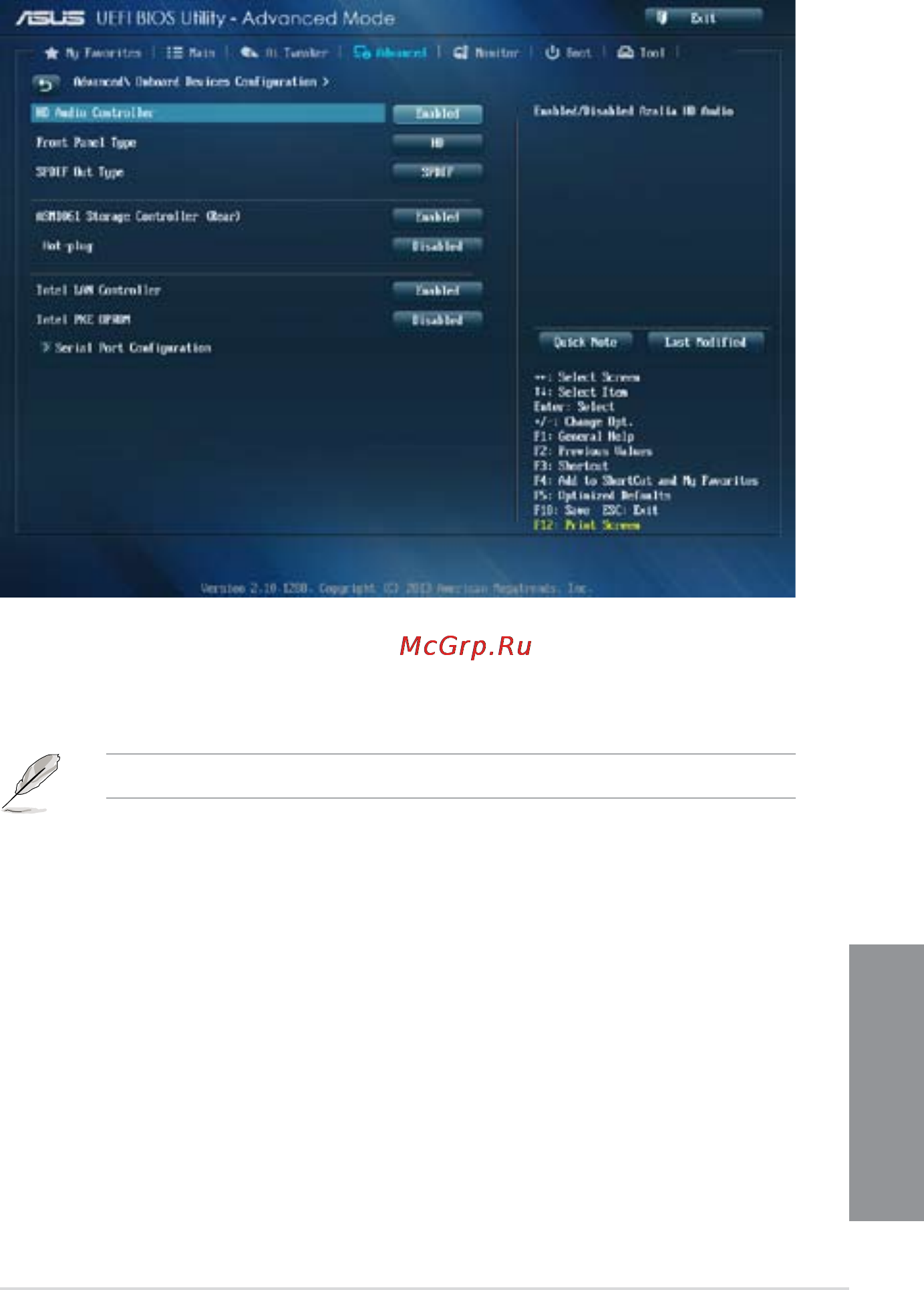Asus z87-plus [113/174] Onboard devices configuration