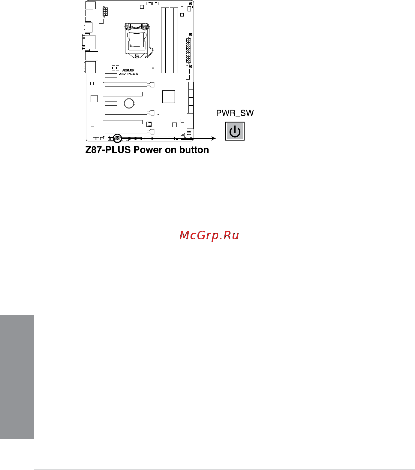 Asus z87-plus [42/174] Onboard buttons and switches