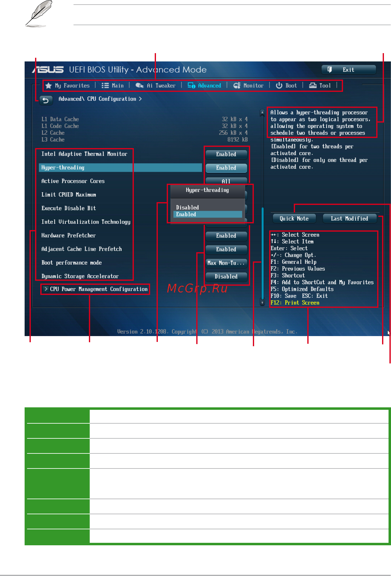 Asus z87-c [54/96] Advanced mode
