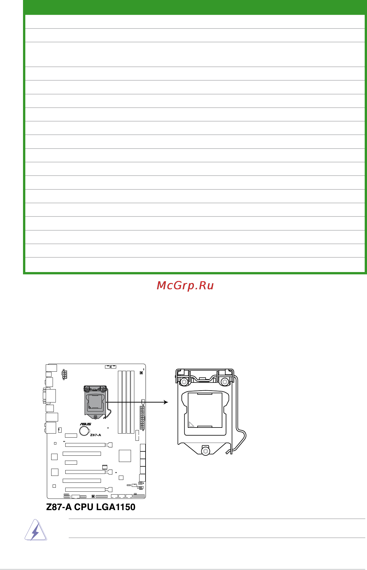 Asus z87-a [14/100] Layout contents