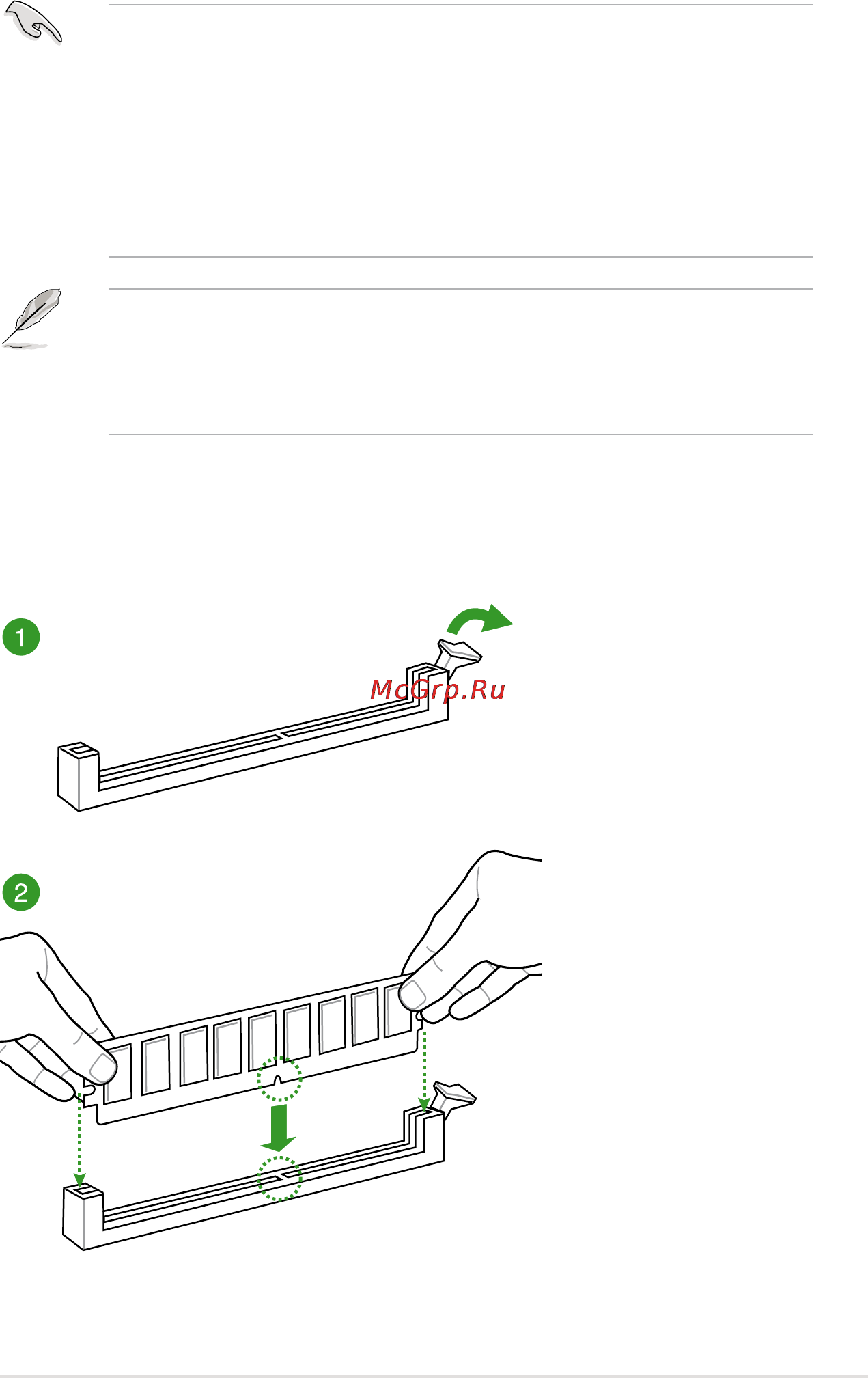 Asus z87-a [31/100] Dimm installation