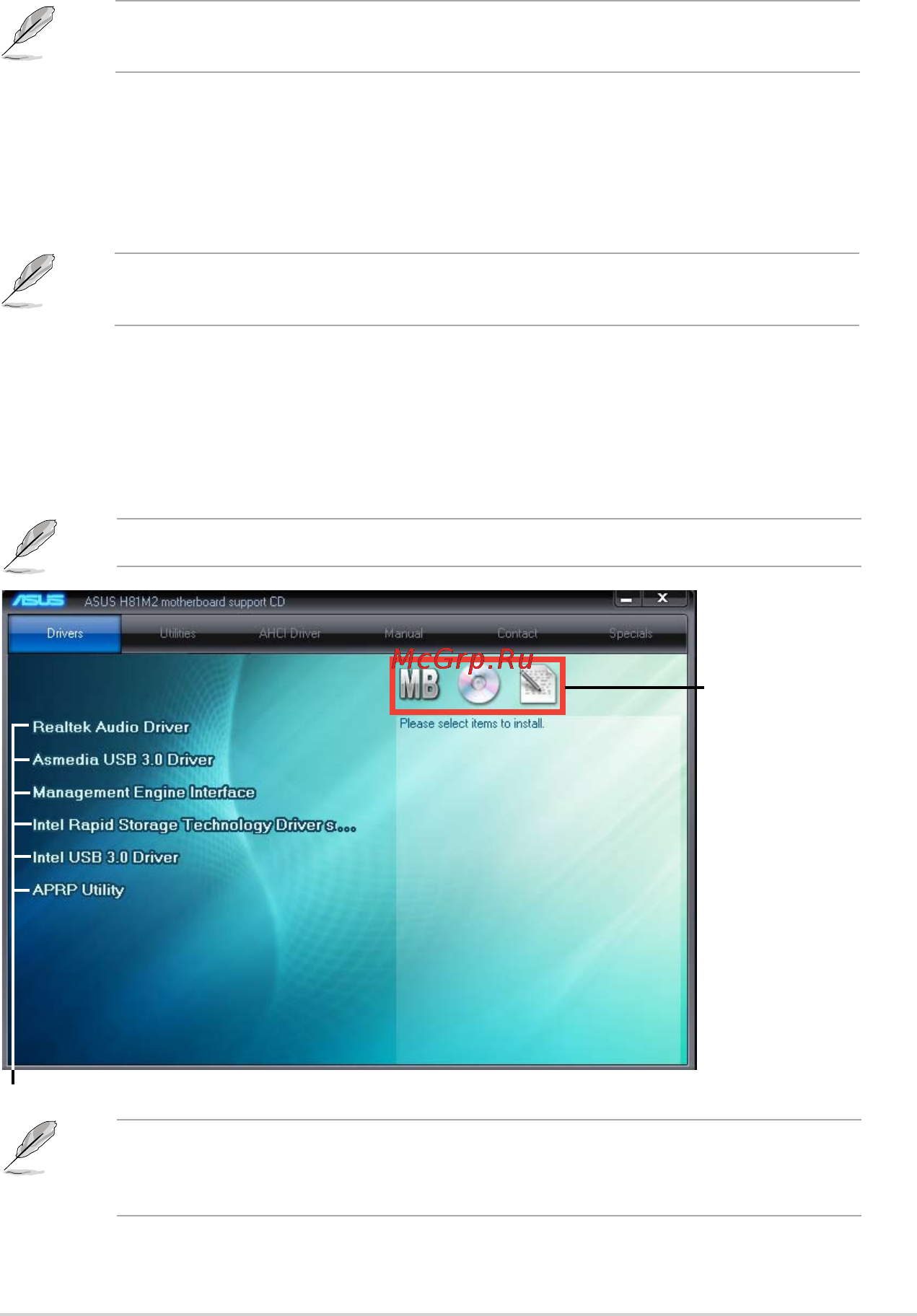 Asus h81m2 [29/75] Software support