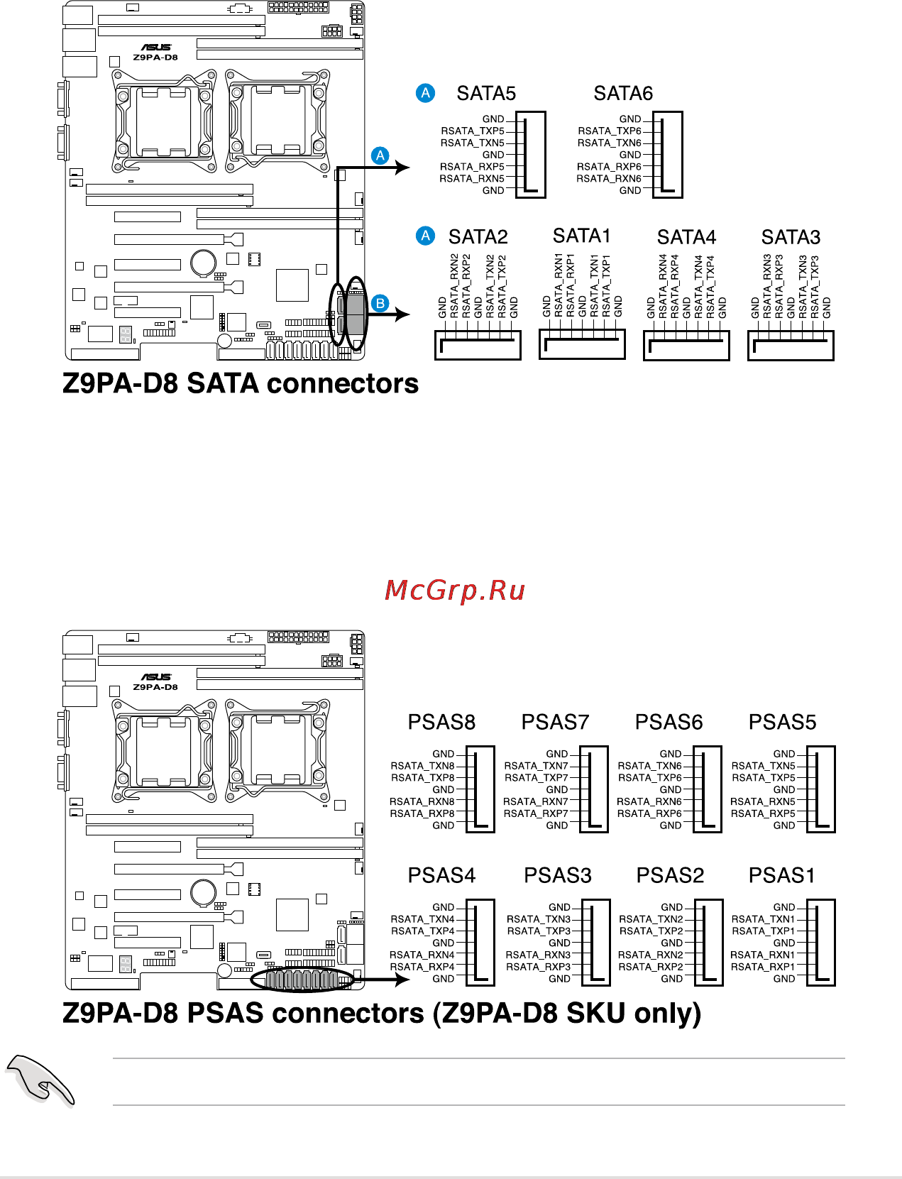 Asus z9pa-d8(с), [51/194] Internal connectors