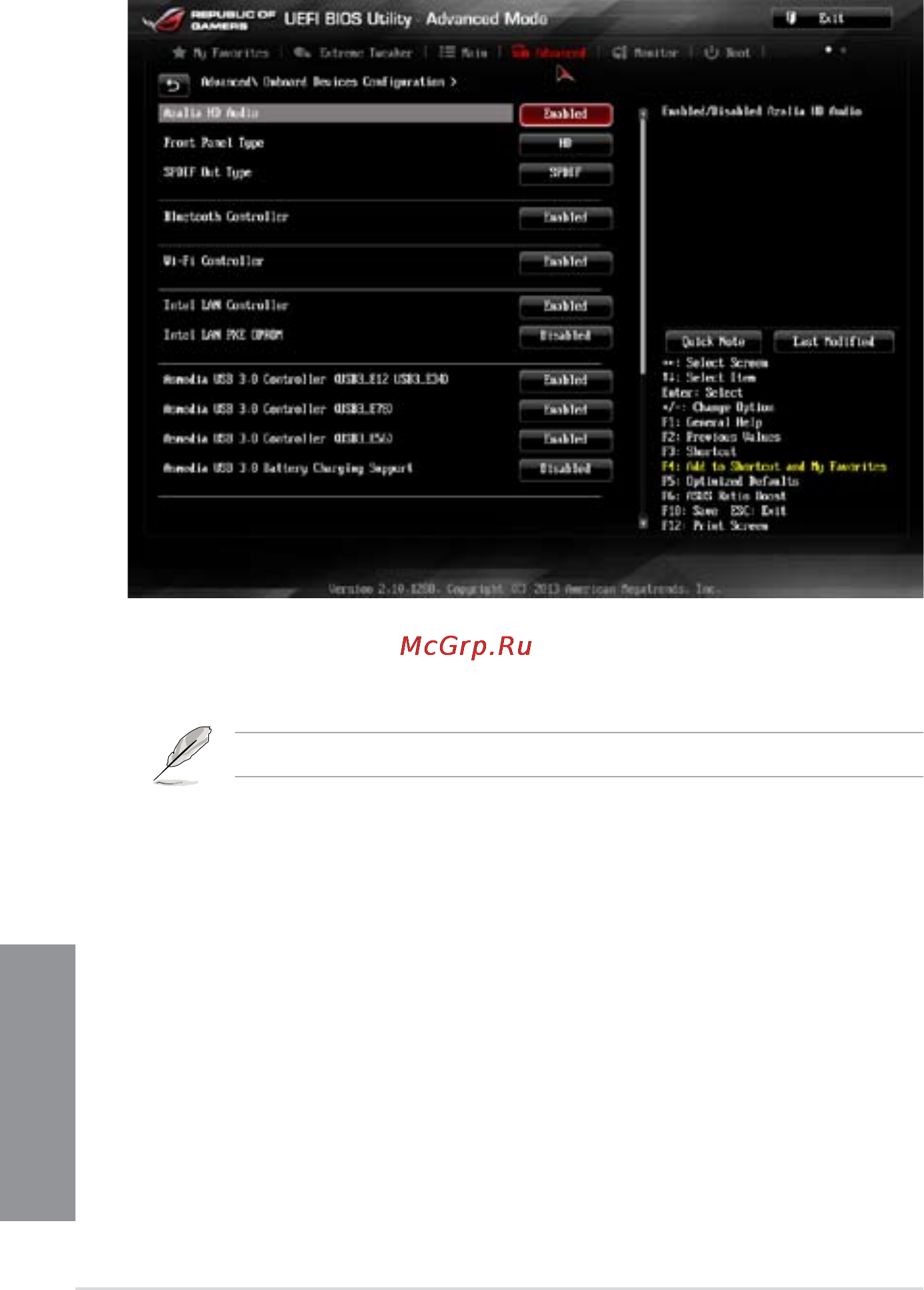Asus rog rampage iv black edition/ac4 [120/222] Chapter 3