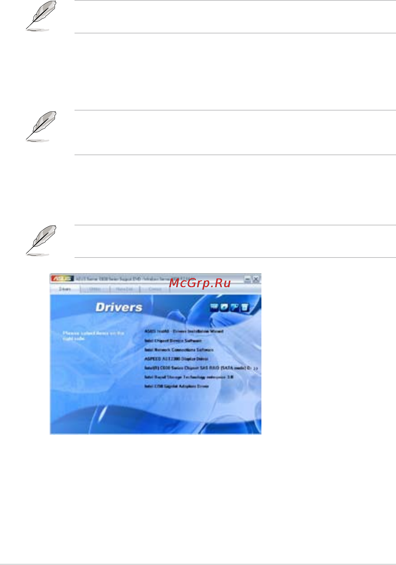 Asus rs920-e7/rs8 [196/200] Management applications and utilities installation