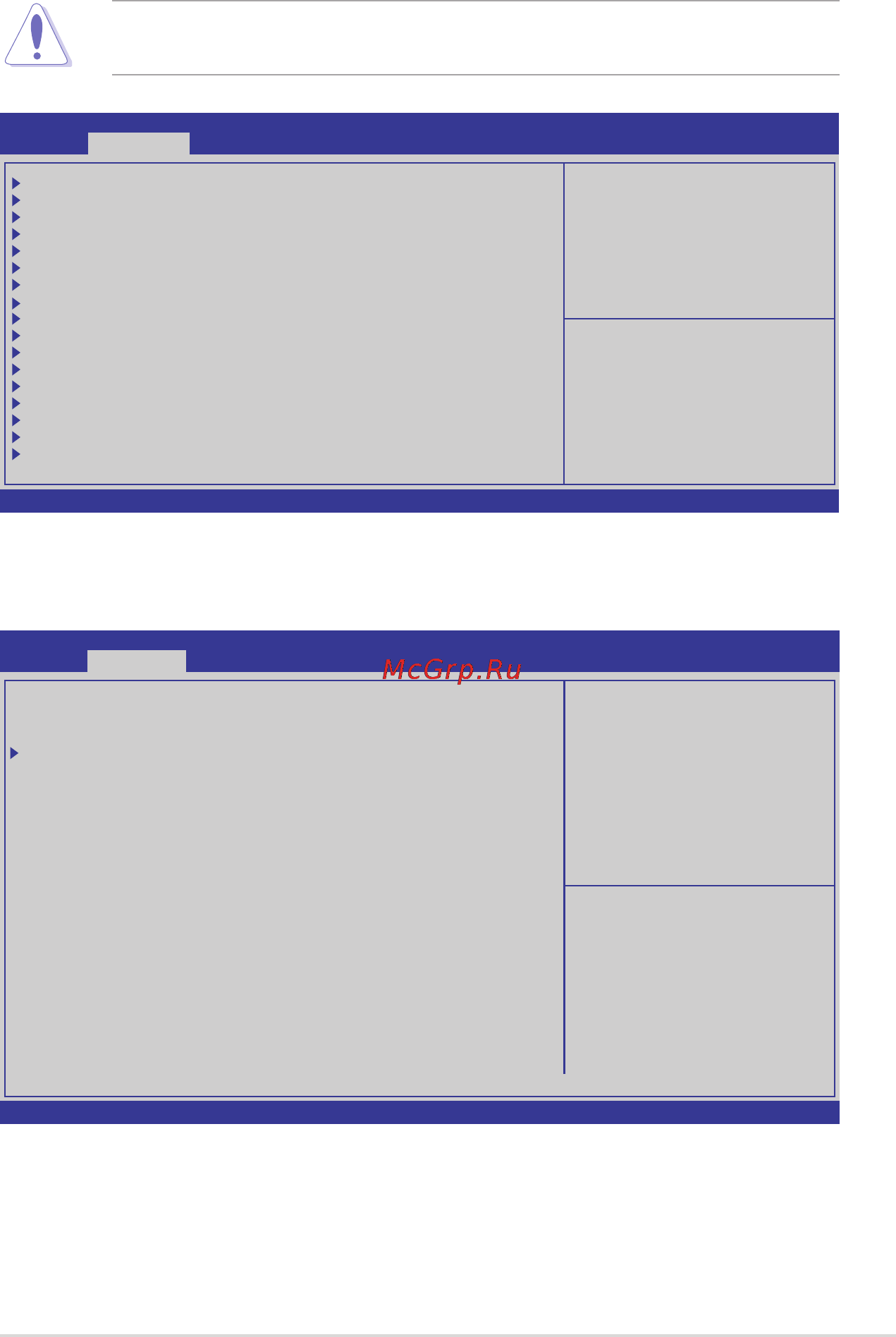 Asus z9pe-d16 [67/184] Advanced menu
