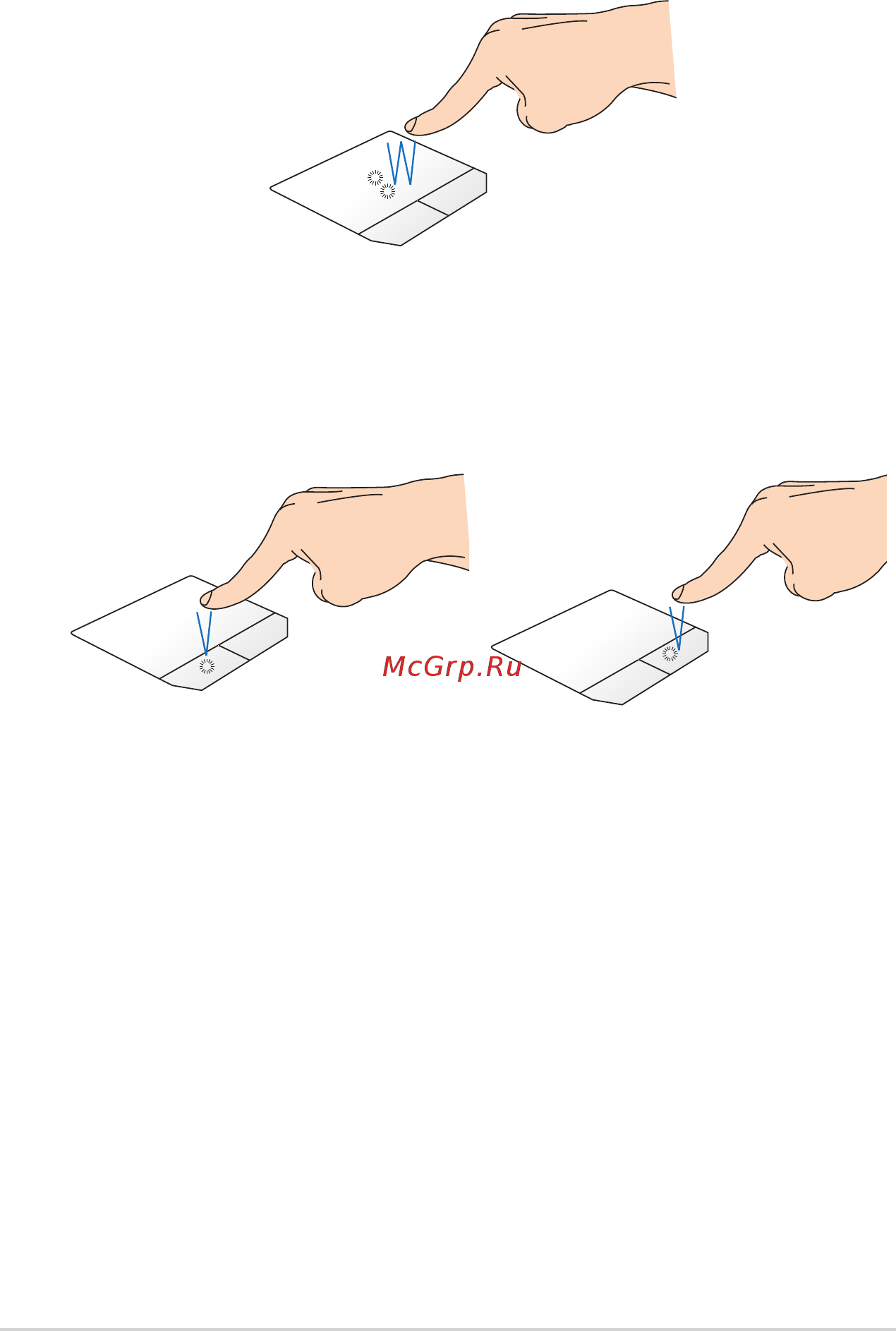 Asus G750Jh, 90NB0182-M02040 [30/122] One finger gestures