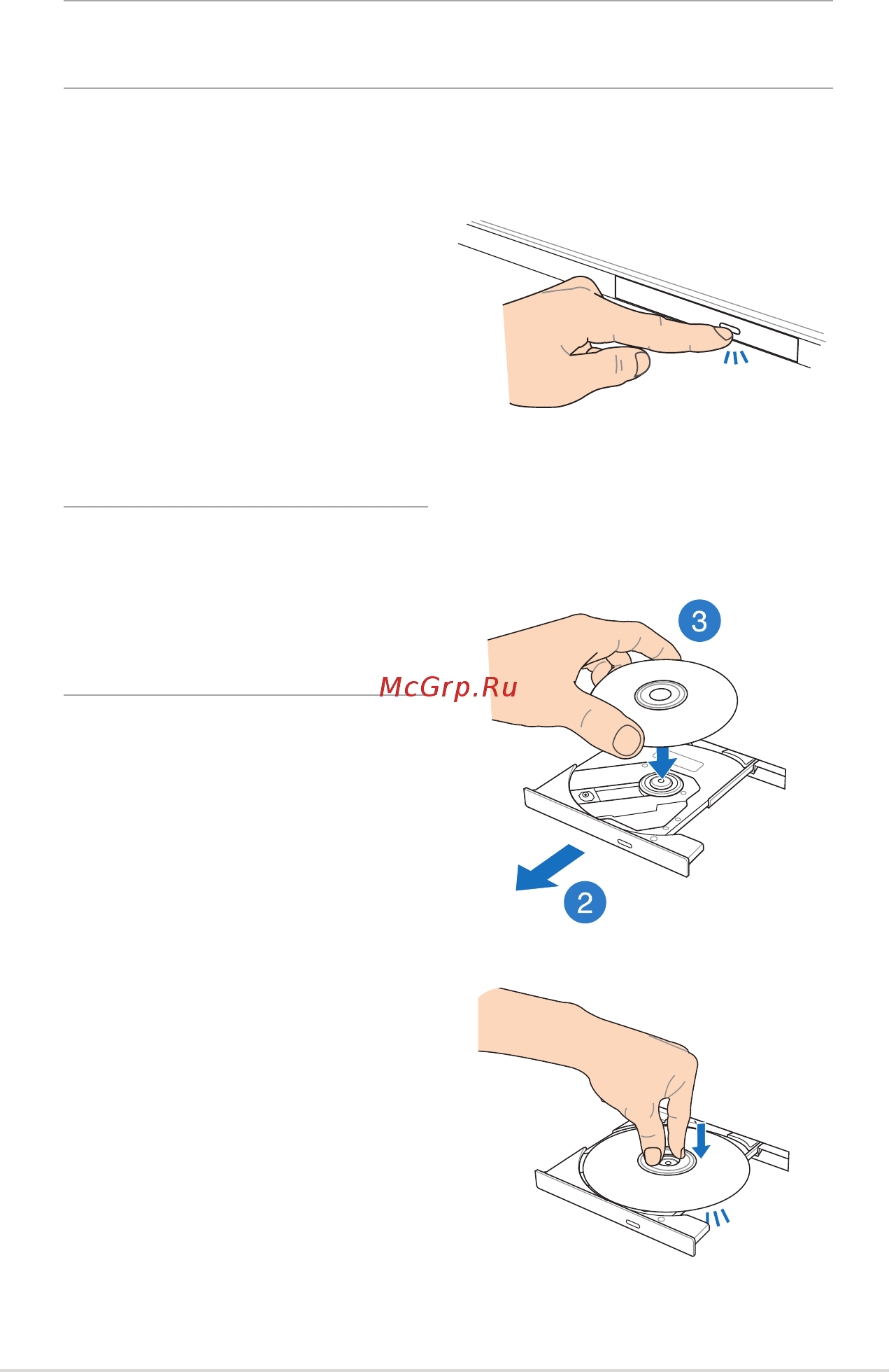 Asus G750Jh, 90NB0182-M02040 [37/122] Using the optical drive