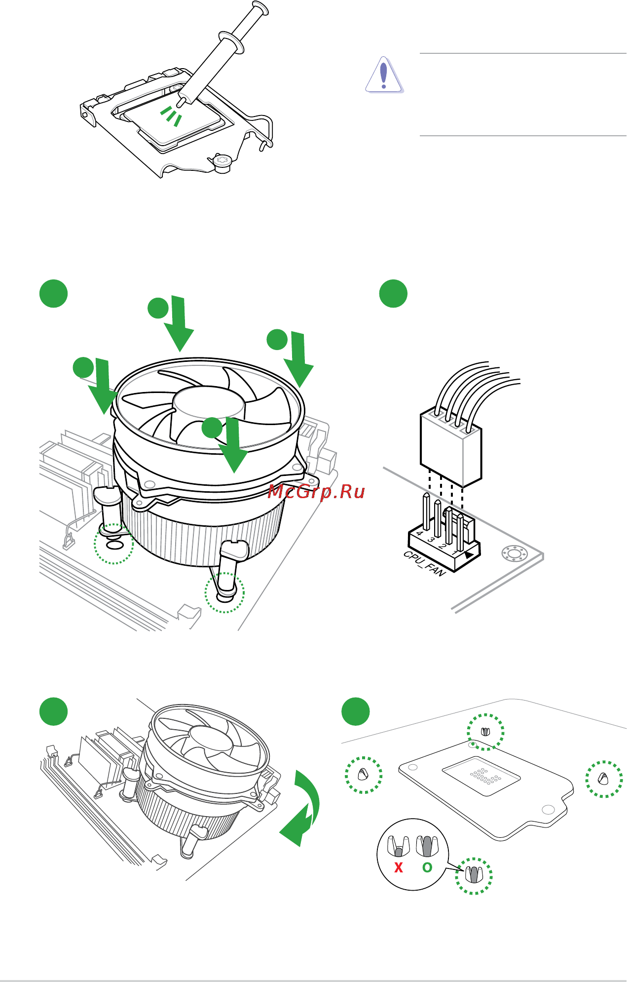 Asus h81m-d r2.0 [14/48] Cpu heatsink and fan assembly installation