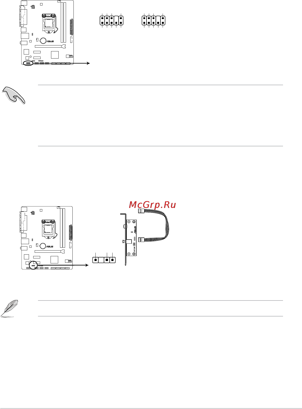 Asus h81m-d r2.0 [23/48] Internal connectors