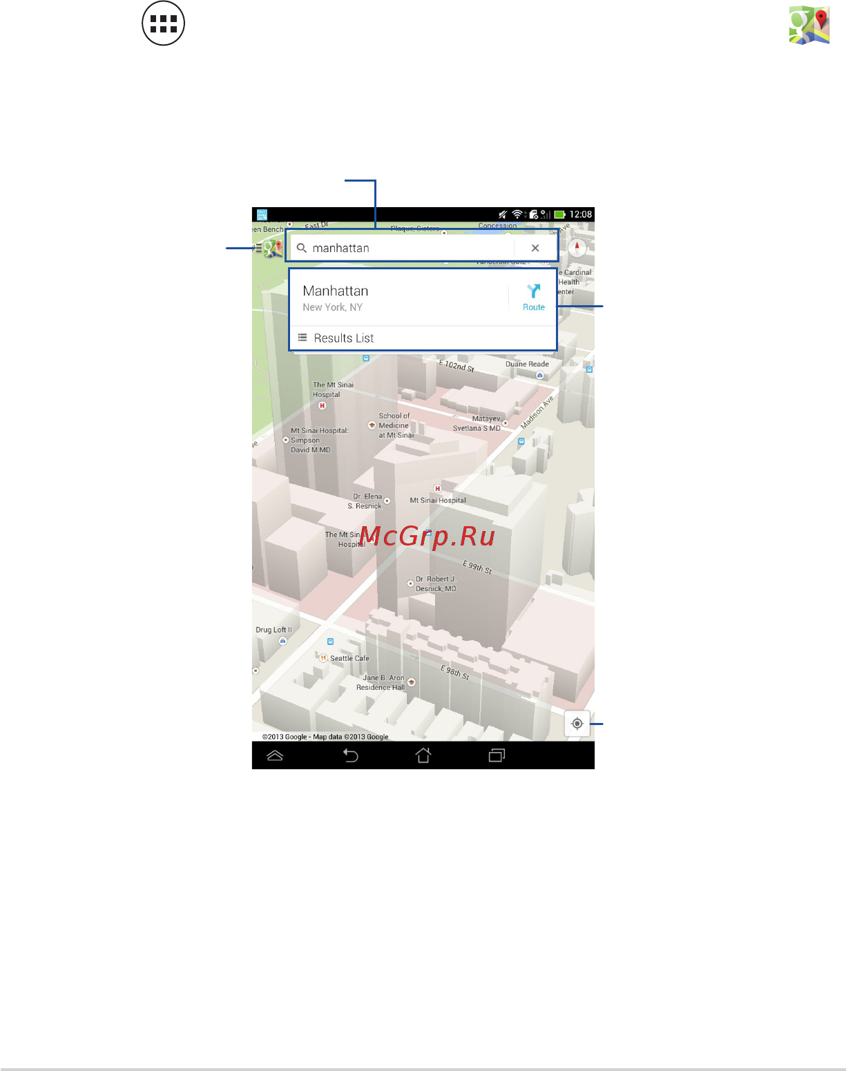 Asus fonepad 7 me175cg [80/100] Карты