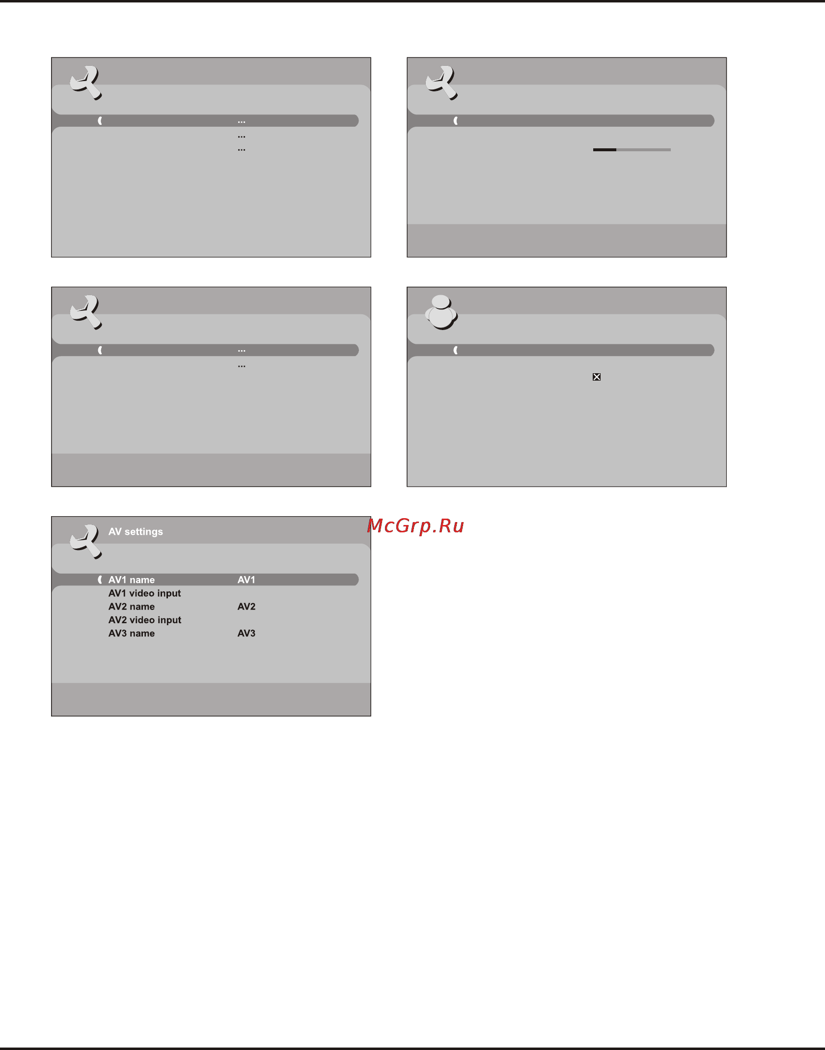 Tcl 40E77 NH20 [4/17] On screen display