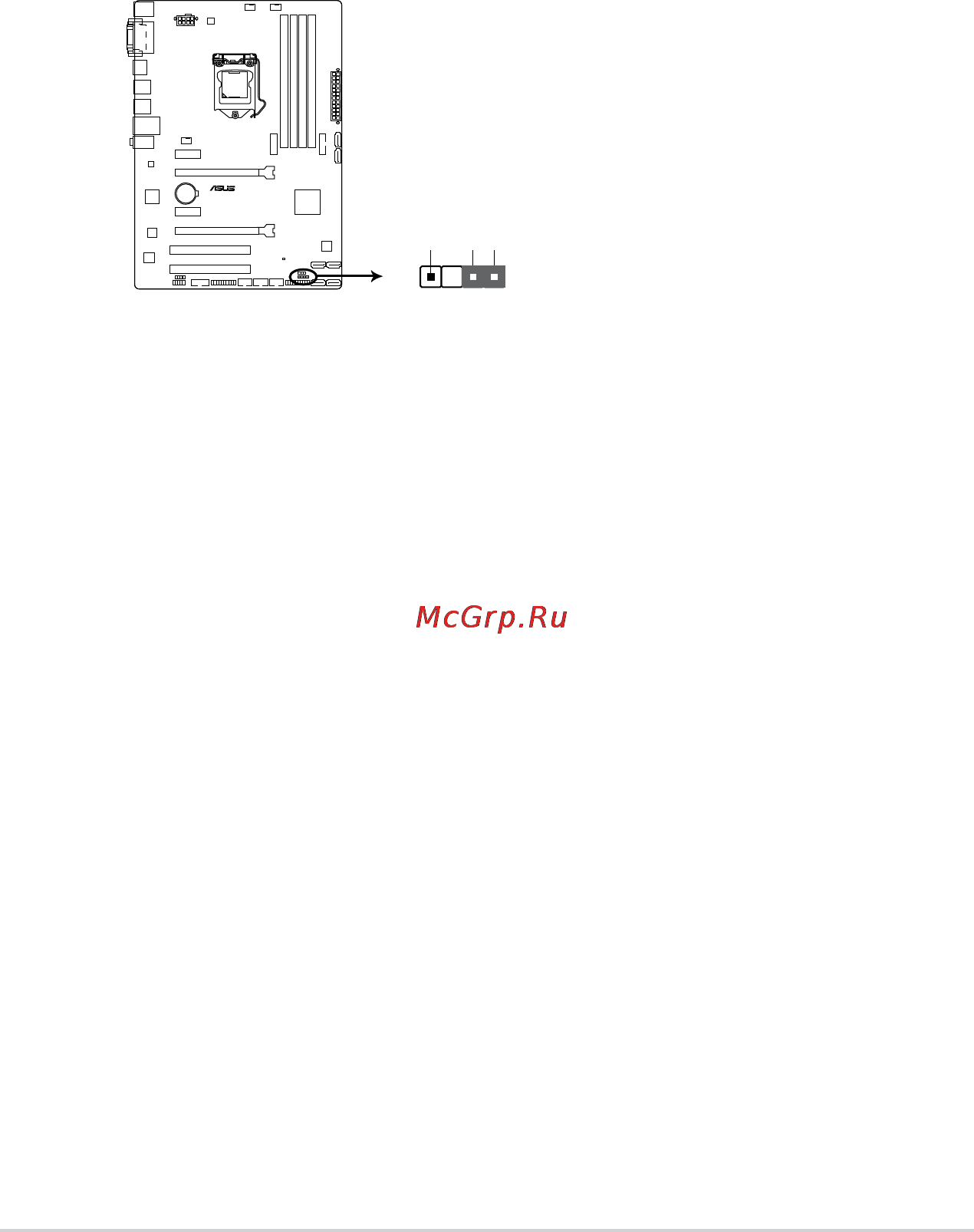 Asus z97-k [32/90] Chassis intrusion connector