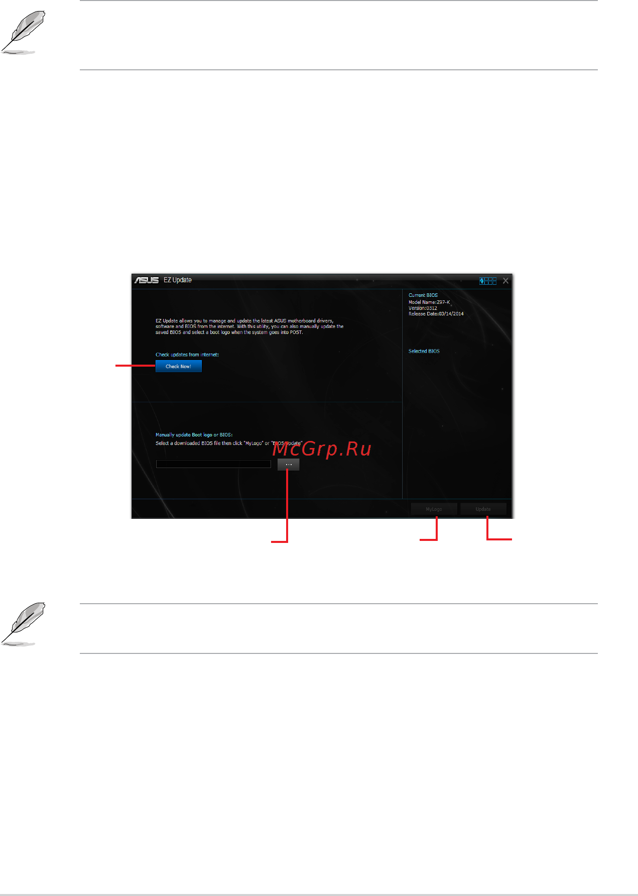 Asus z97-k [35/90] Chapter 2 bios information