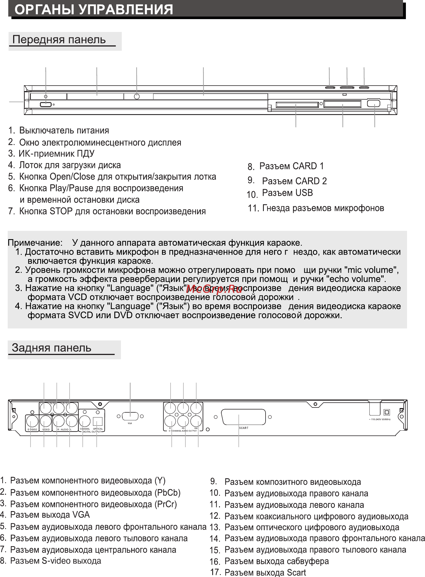 Teckton TD-200X RUS Инструкция по эксплуатации онлайн [5/15] 146239