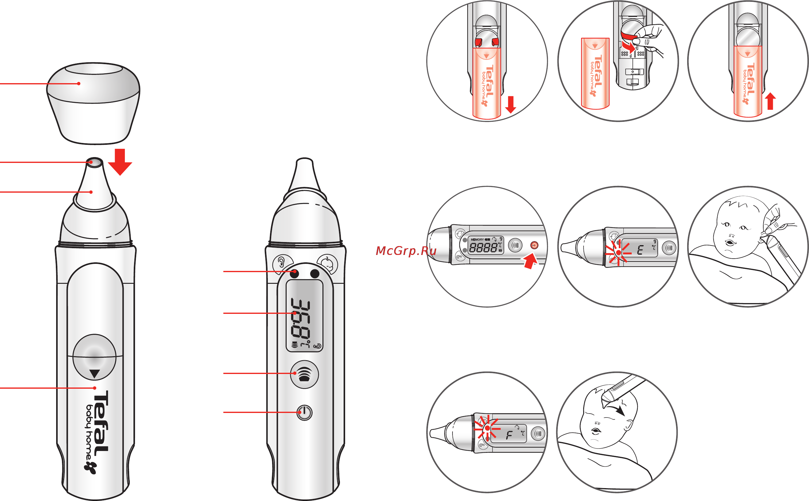 Tefal 91110 Инструкция по эксплуатации онлайн [2/5] 146241