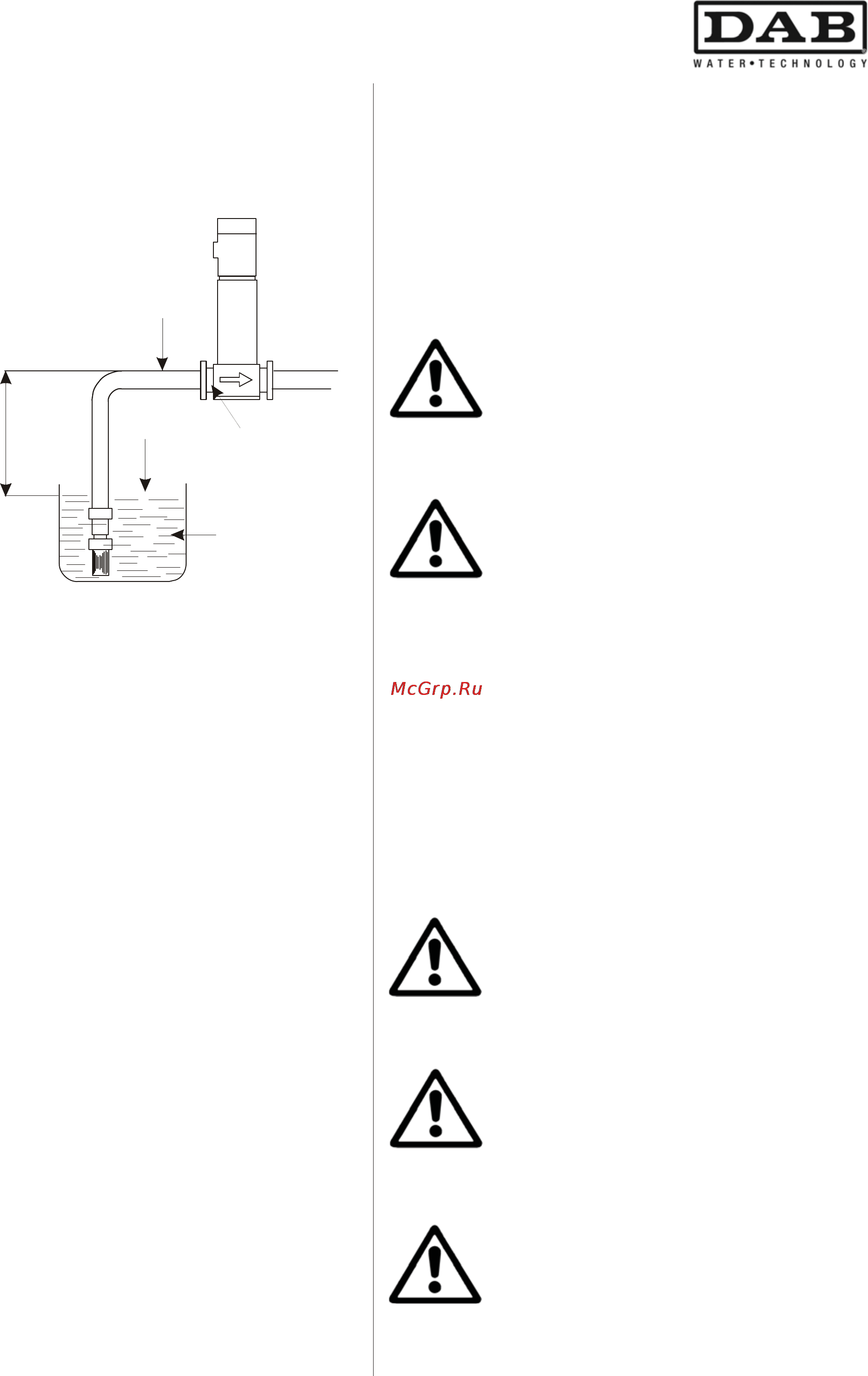 DAB KVC 70-30 T [23/108] Electrical connections